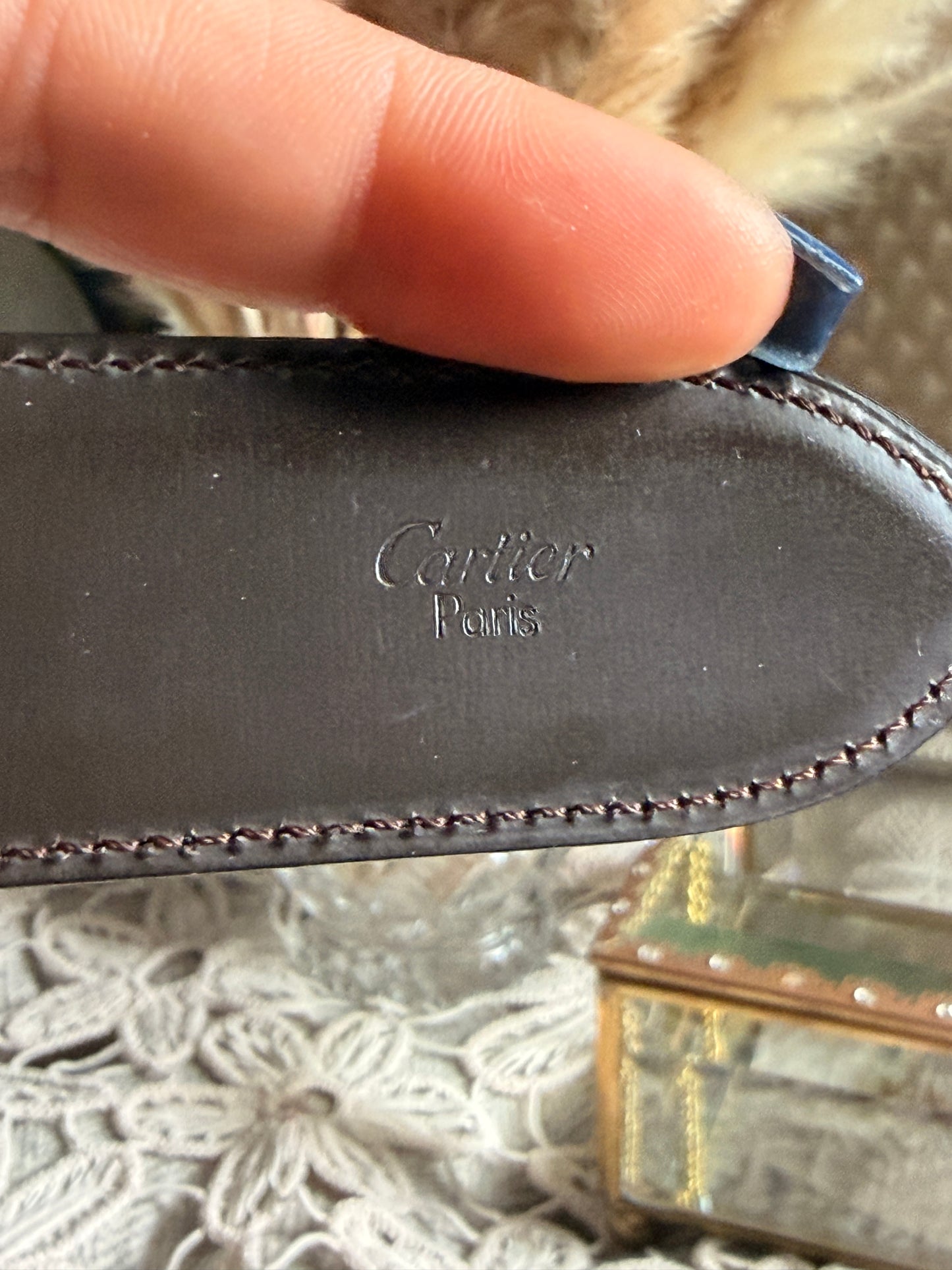 Tank de Cartier Reversible Belt size 105
