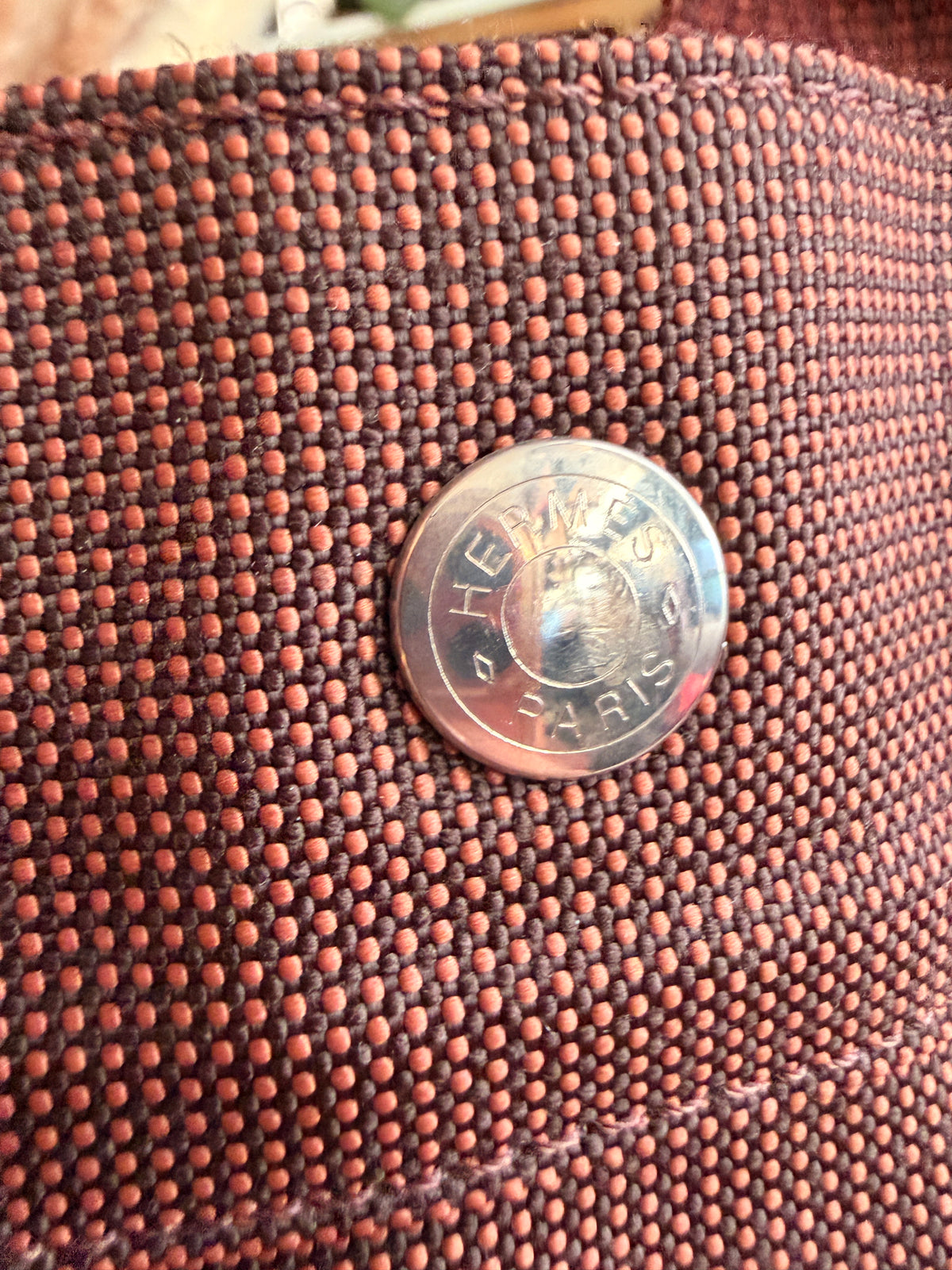 Hermes Canvas Tote