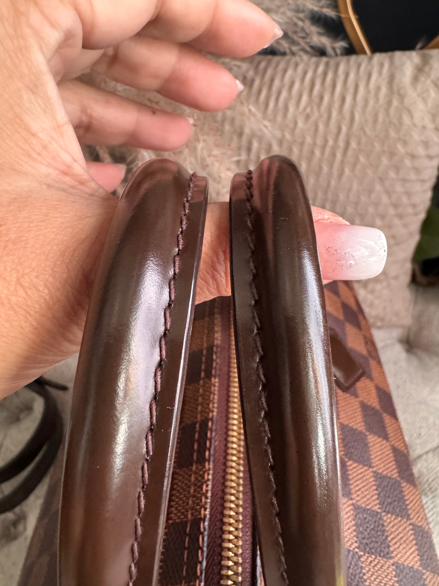 Louis Vuitton Speedy Bandouliere 30 in Damier Ebene