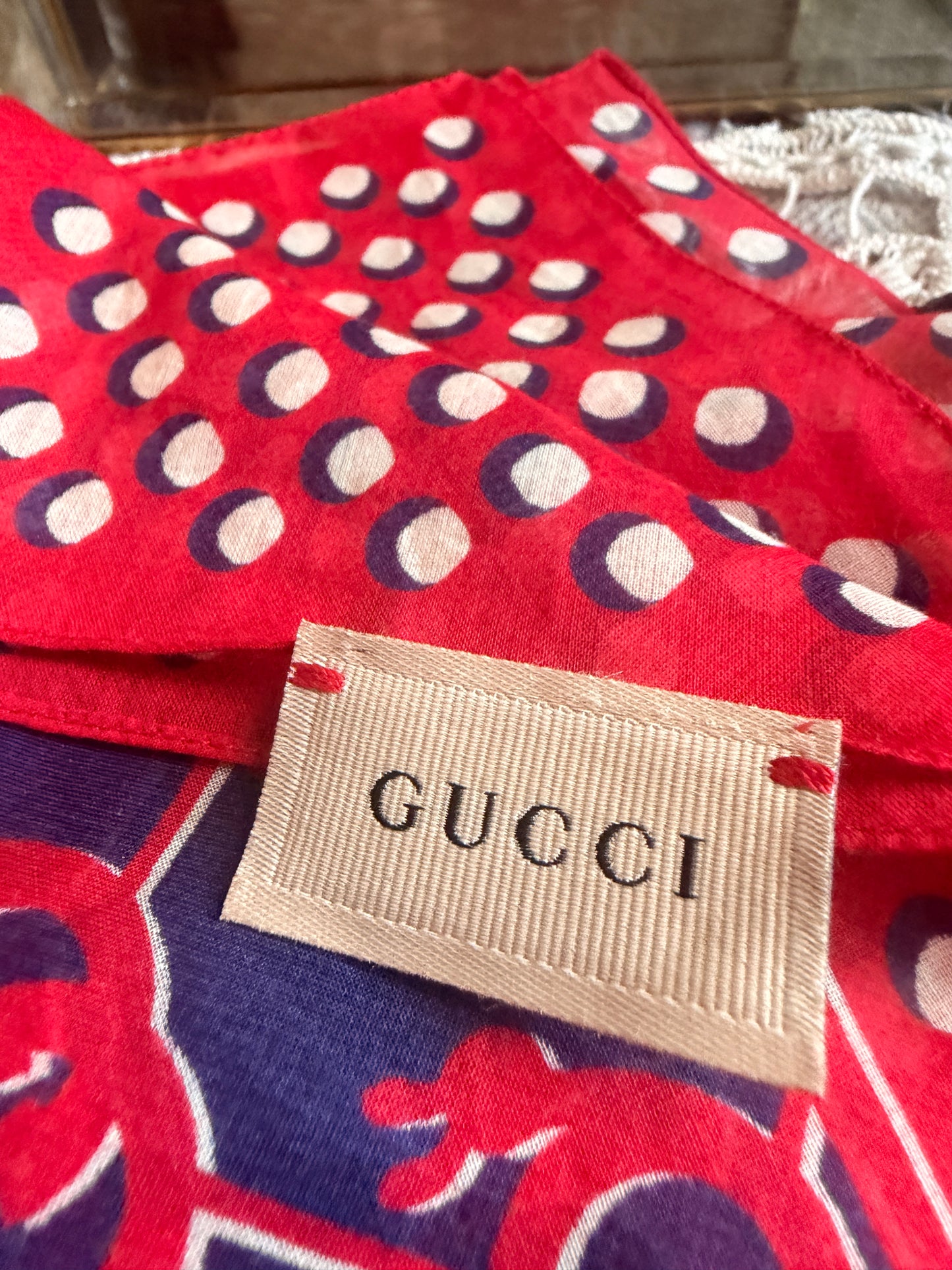 Gucci Scarf/Handkerchief NWT