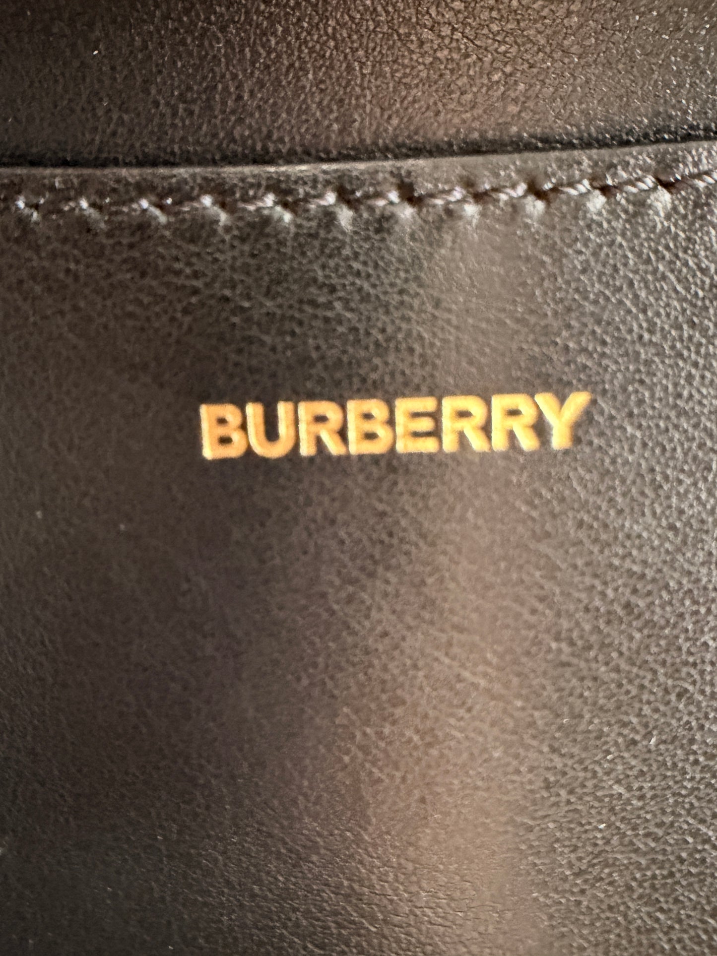 BURBERRY Mini Vintage Check Triple Stud Belt Bag