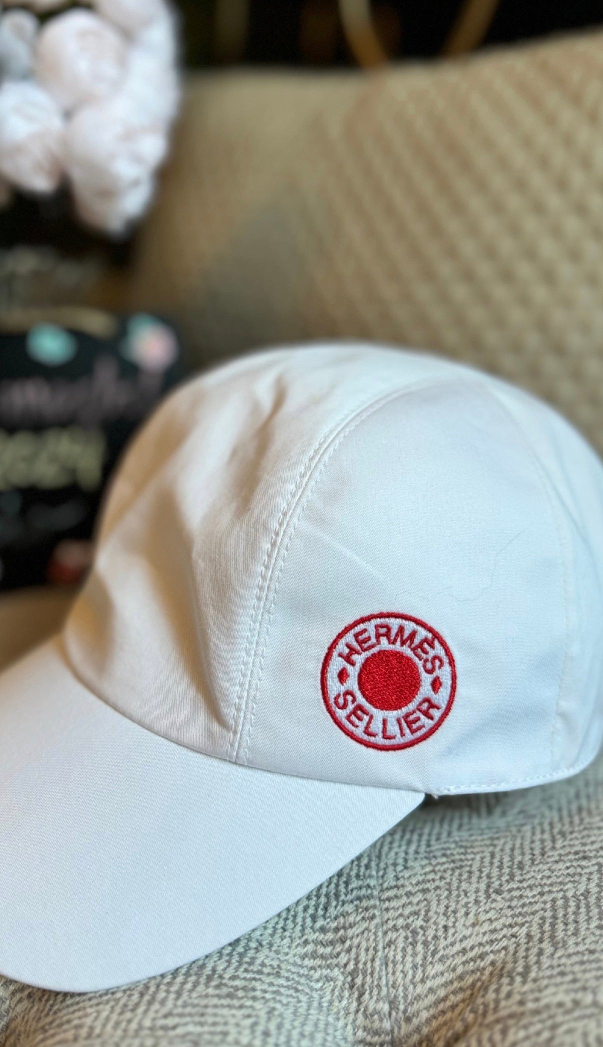 Hermes Sellier Cotton Cap