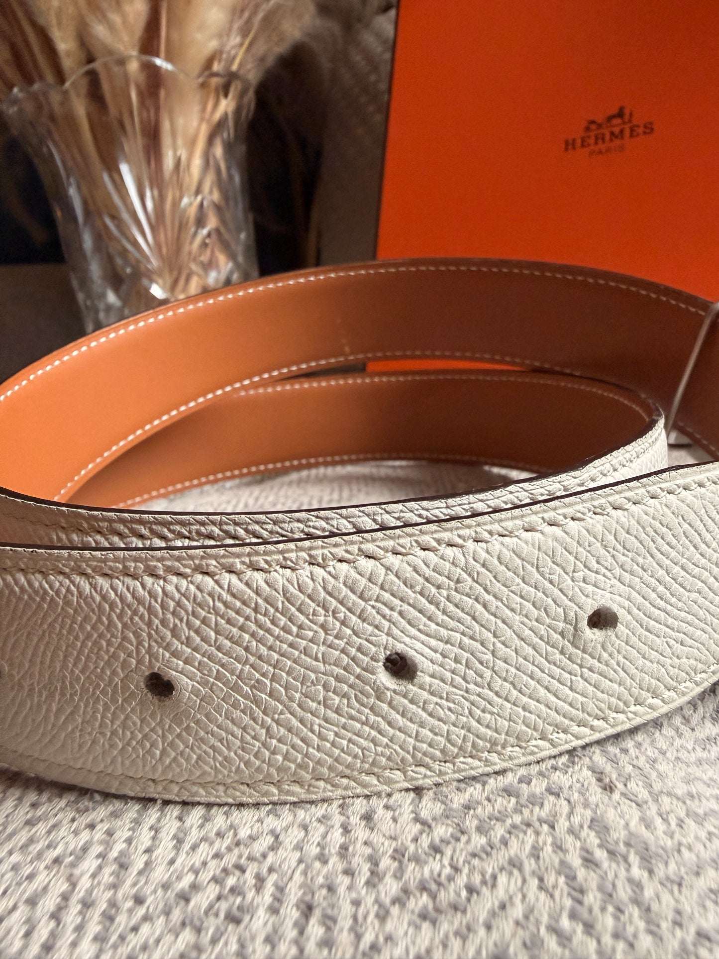 Hermes Reversible Belt