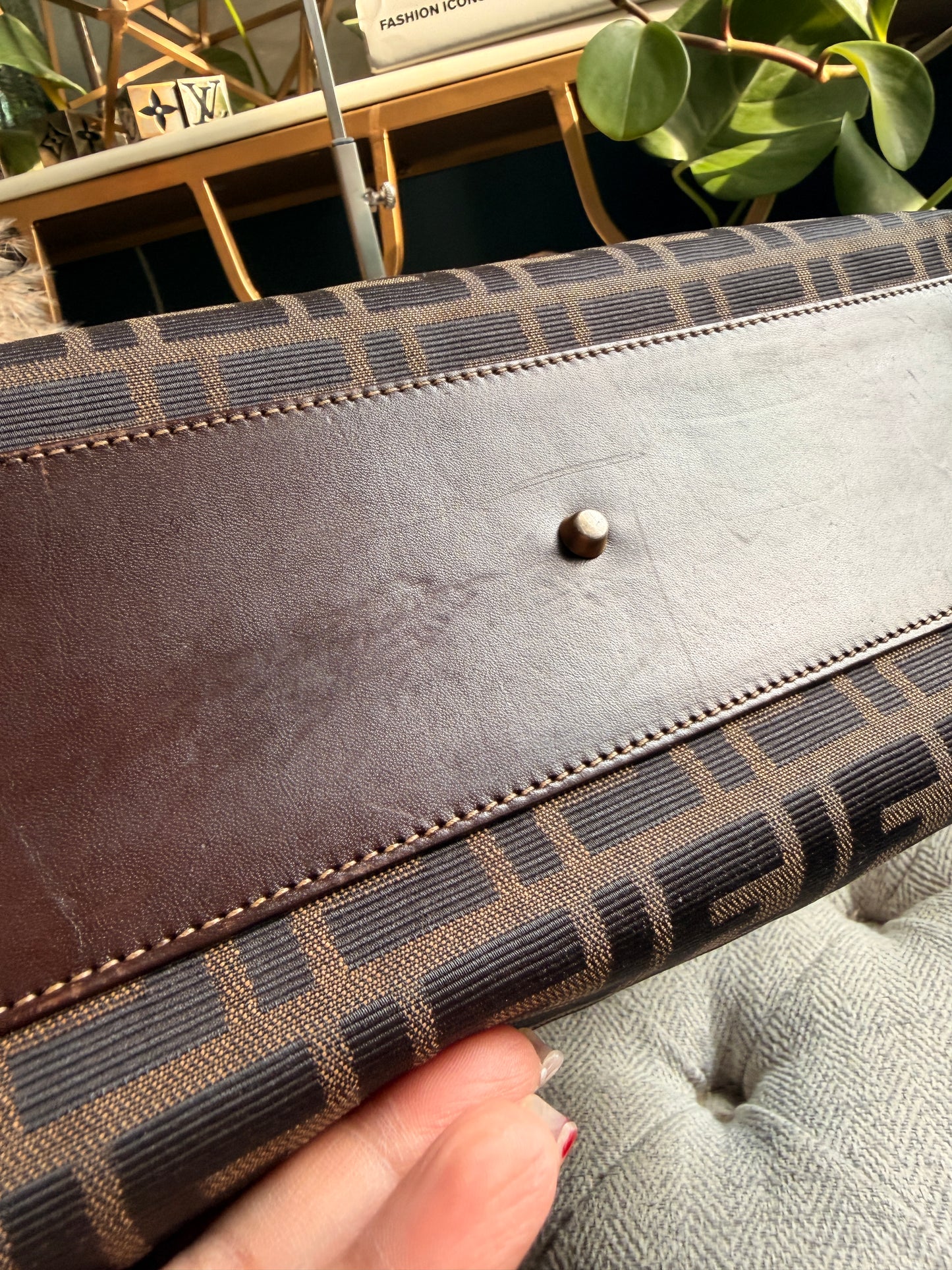 Fendi Vintage Zucca Tote