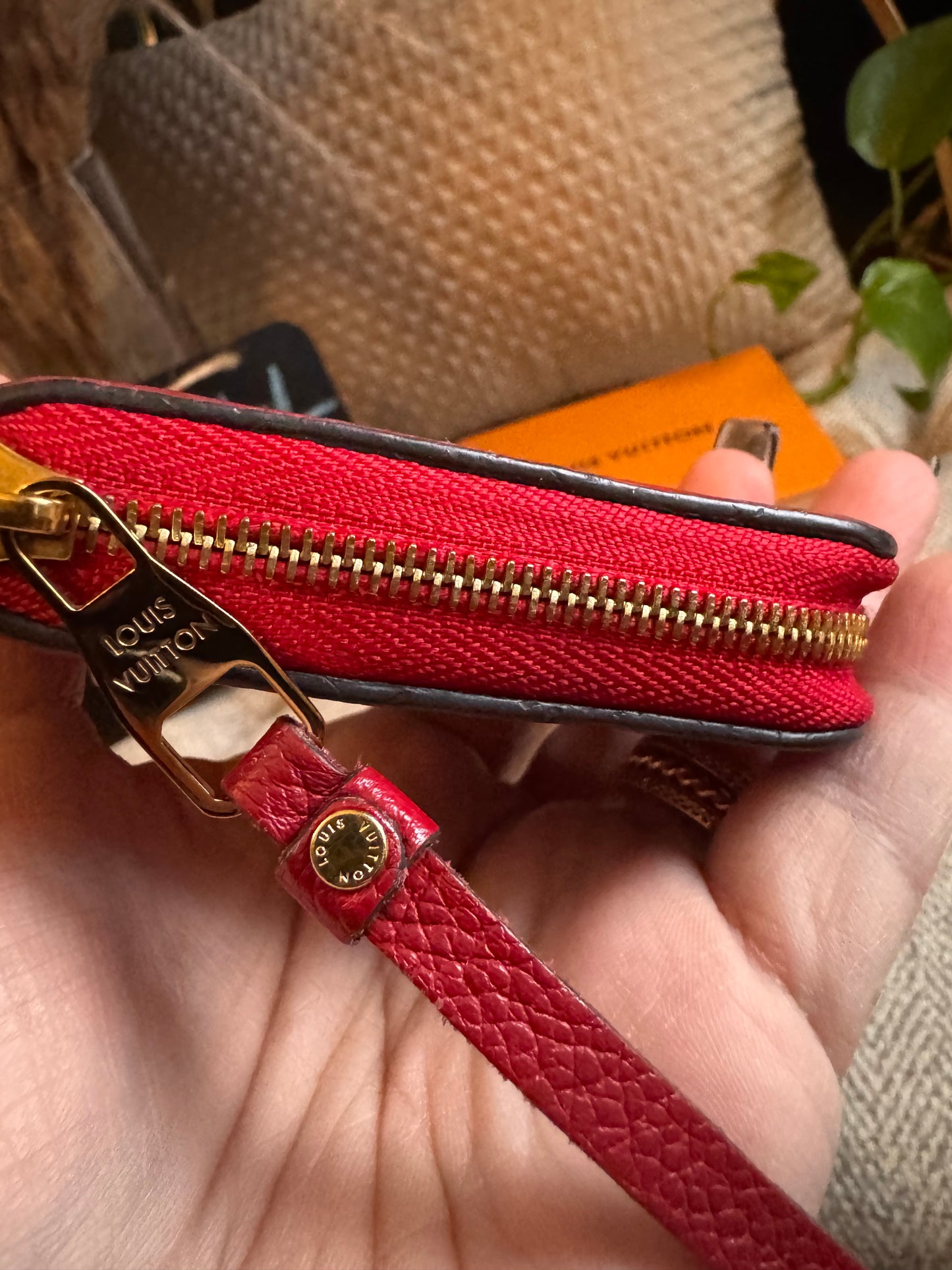 Louis Vuitton Zippy Coin Purse in Empreinte