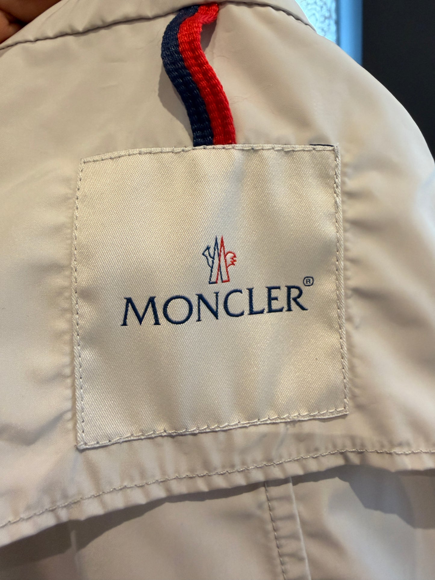 Moncler Hooded Windbreaker in size 2