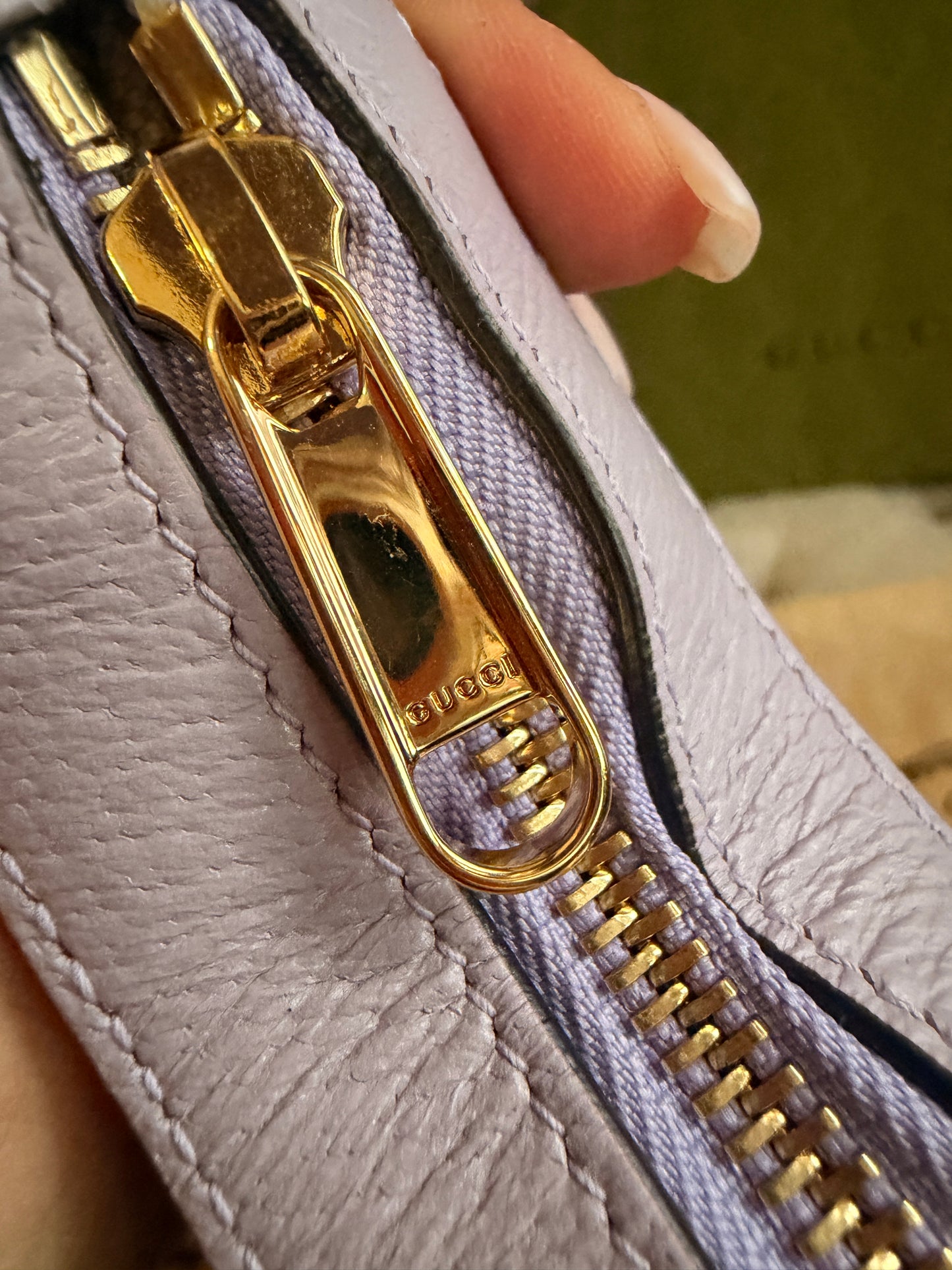 Gucci Jumbo GG Half-moon Mini Hobo