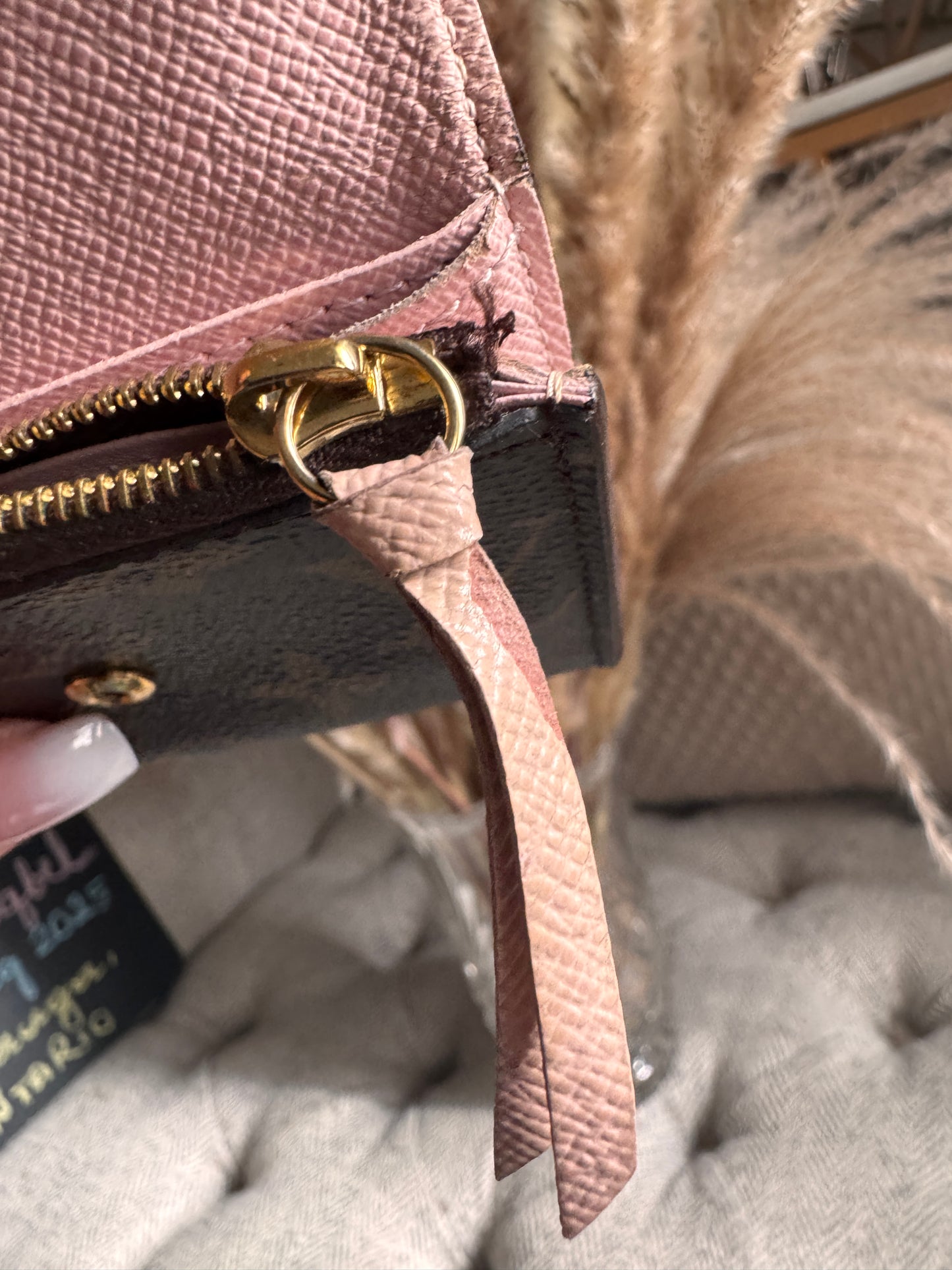 Louis Vuitton Rosalie Wallet in Rose Ballerine