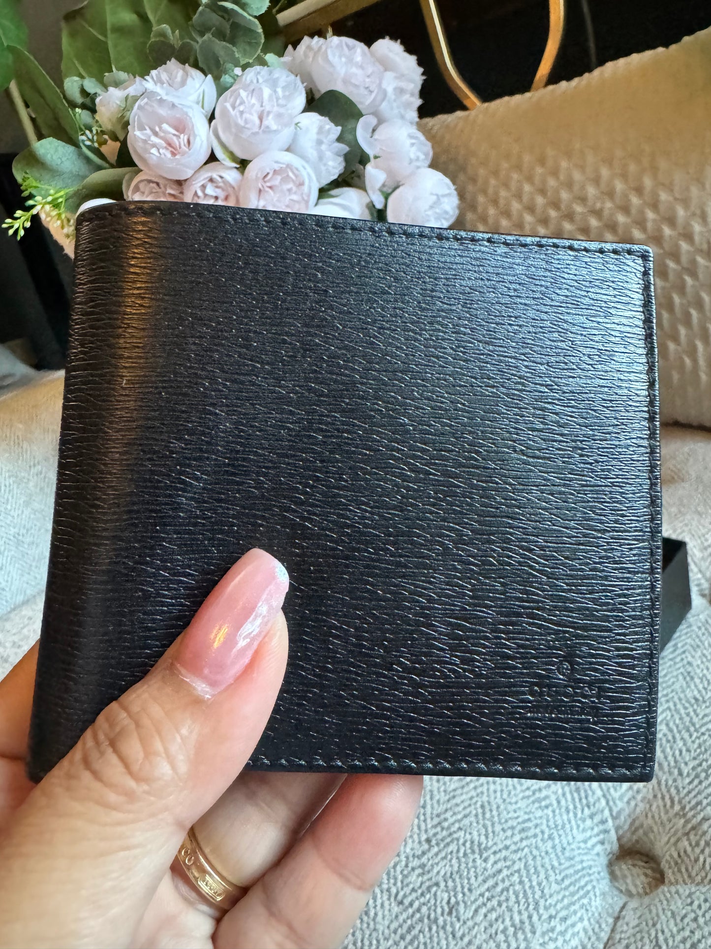 Gucci Black Leather Men’s Wallet