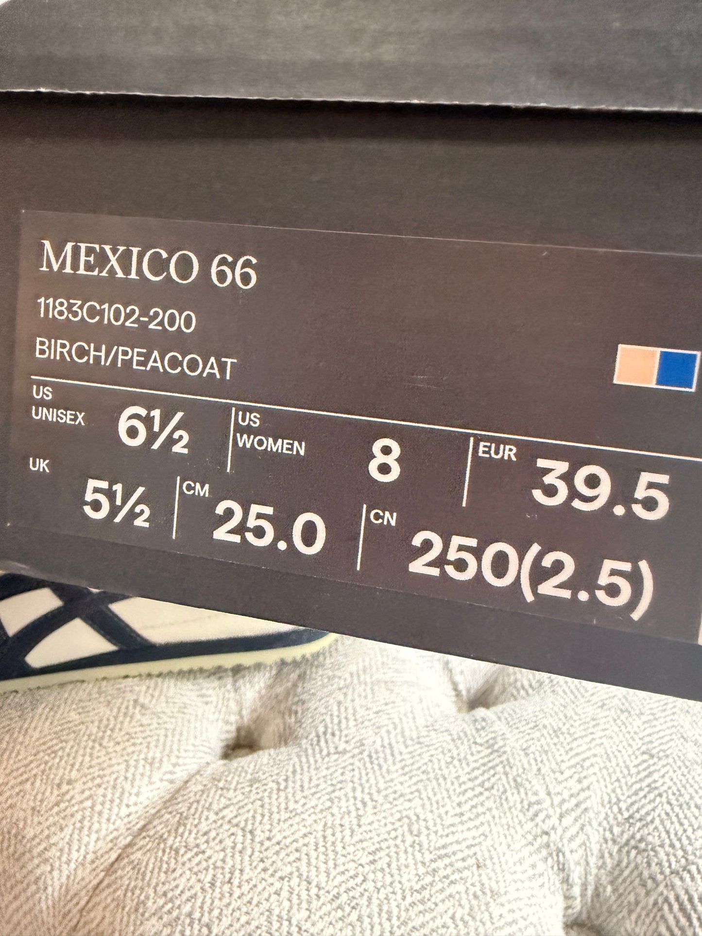 BRAND NEW Onitsuka Tiger Mexico 66 in size 39.5EU (8 Women, 6.5 Men)