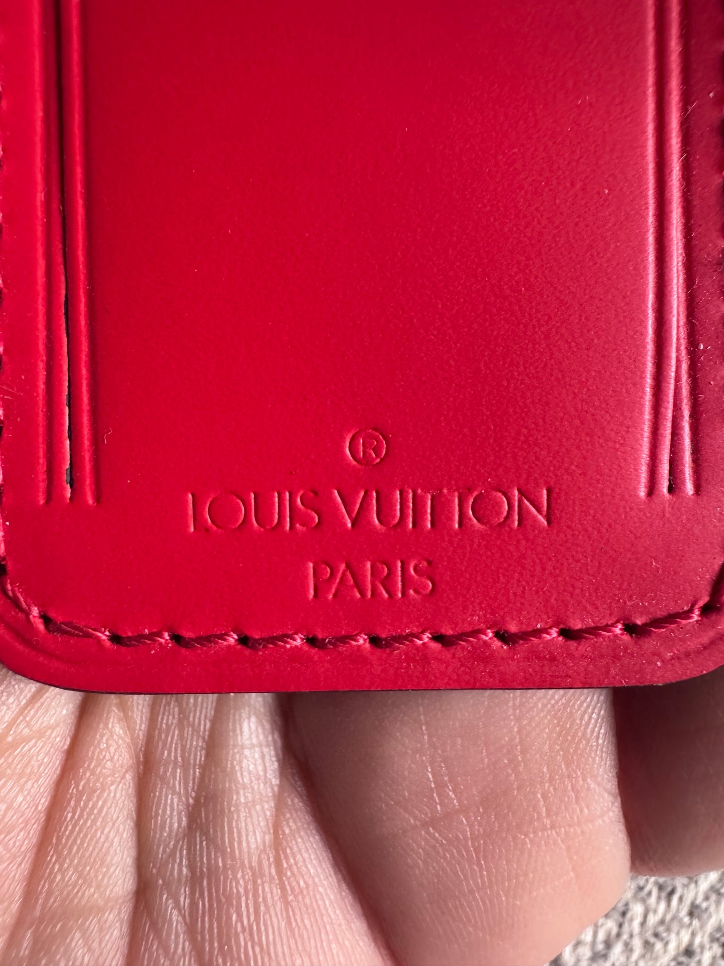 Louis Vuitton Luggage Tag