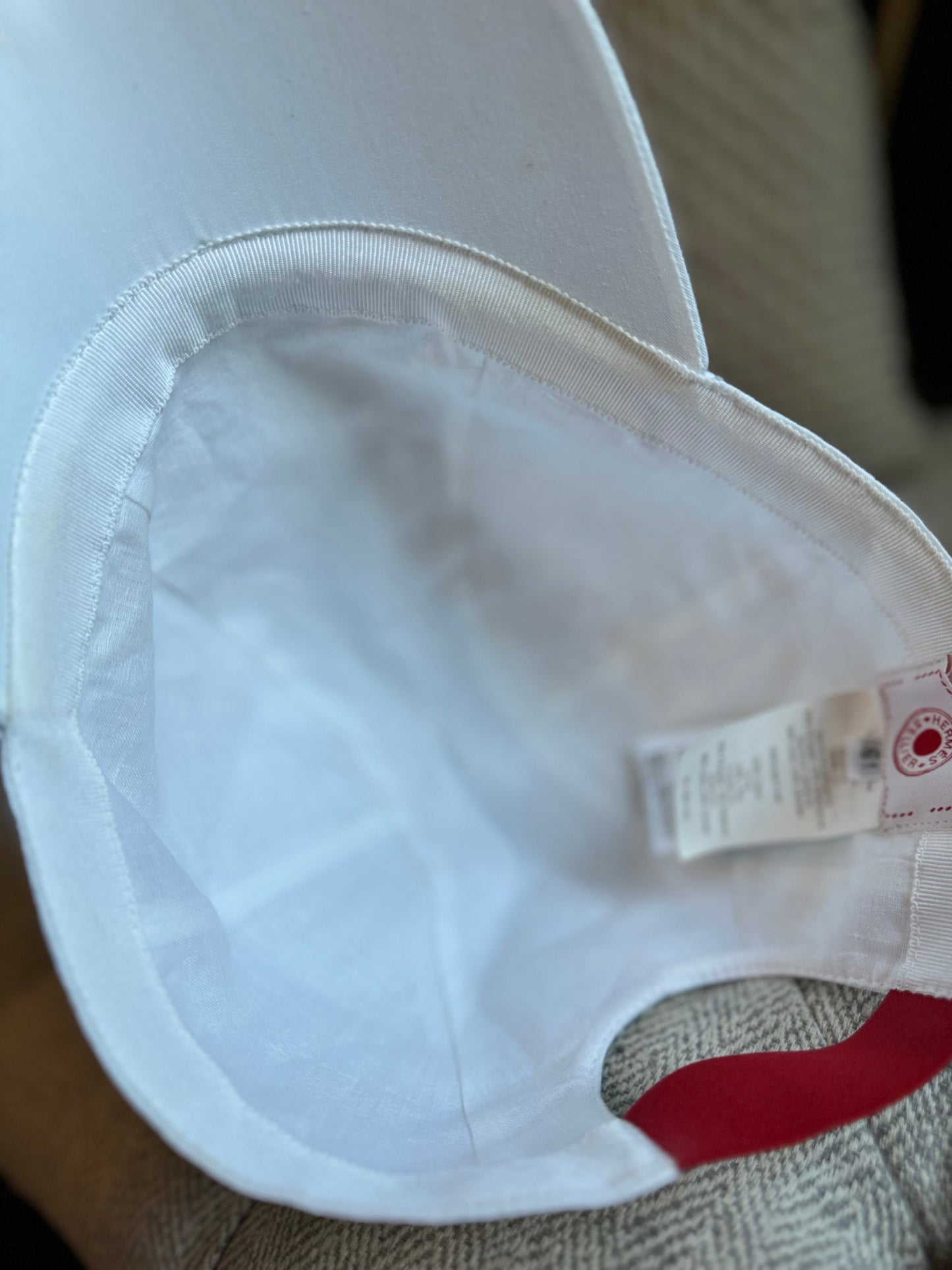 Hermes Sellier Cotton Cap