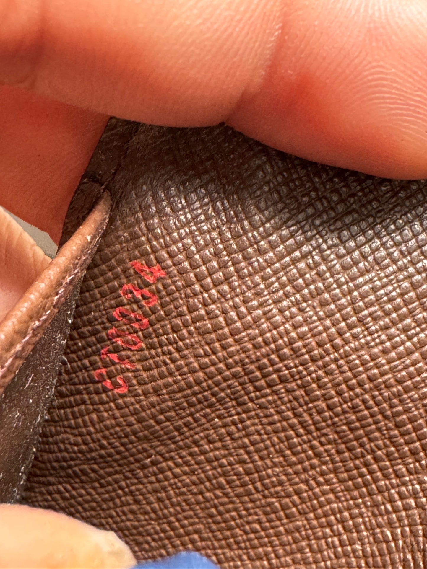 Louis Vuitton Damier Ebene Vintage Bifold