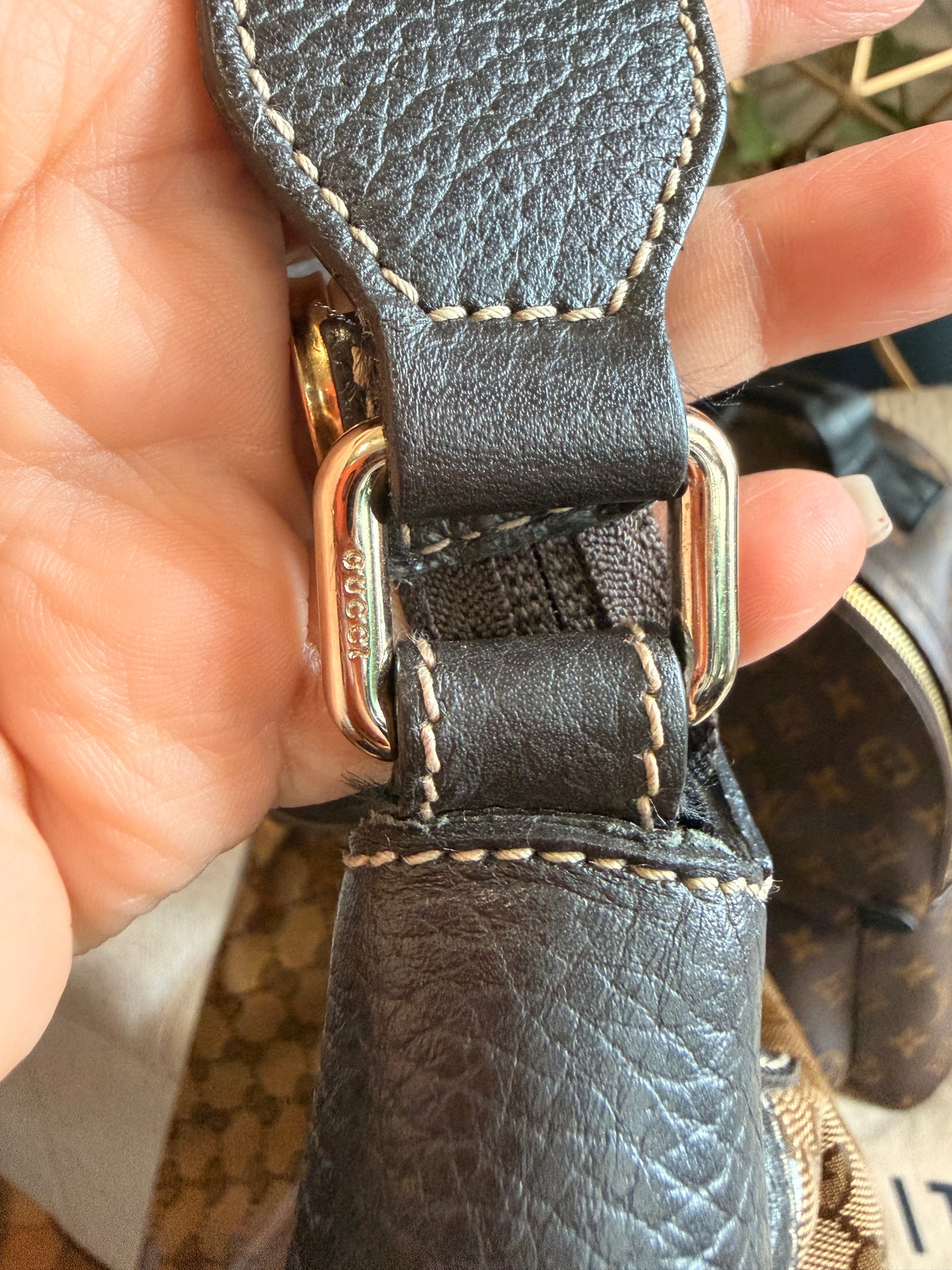 Gucci Vintage Crystal Hobo