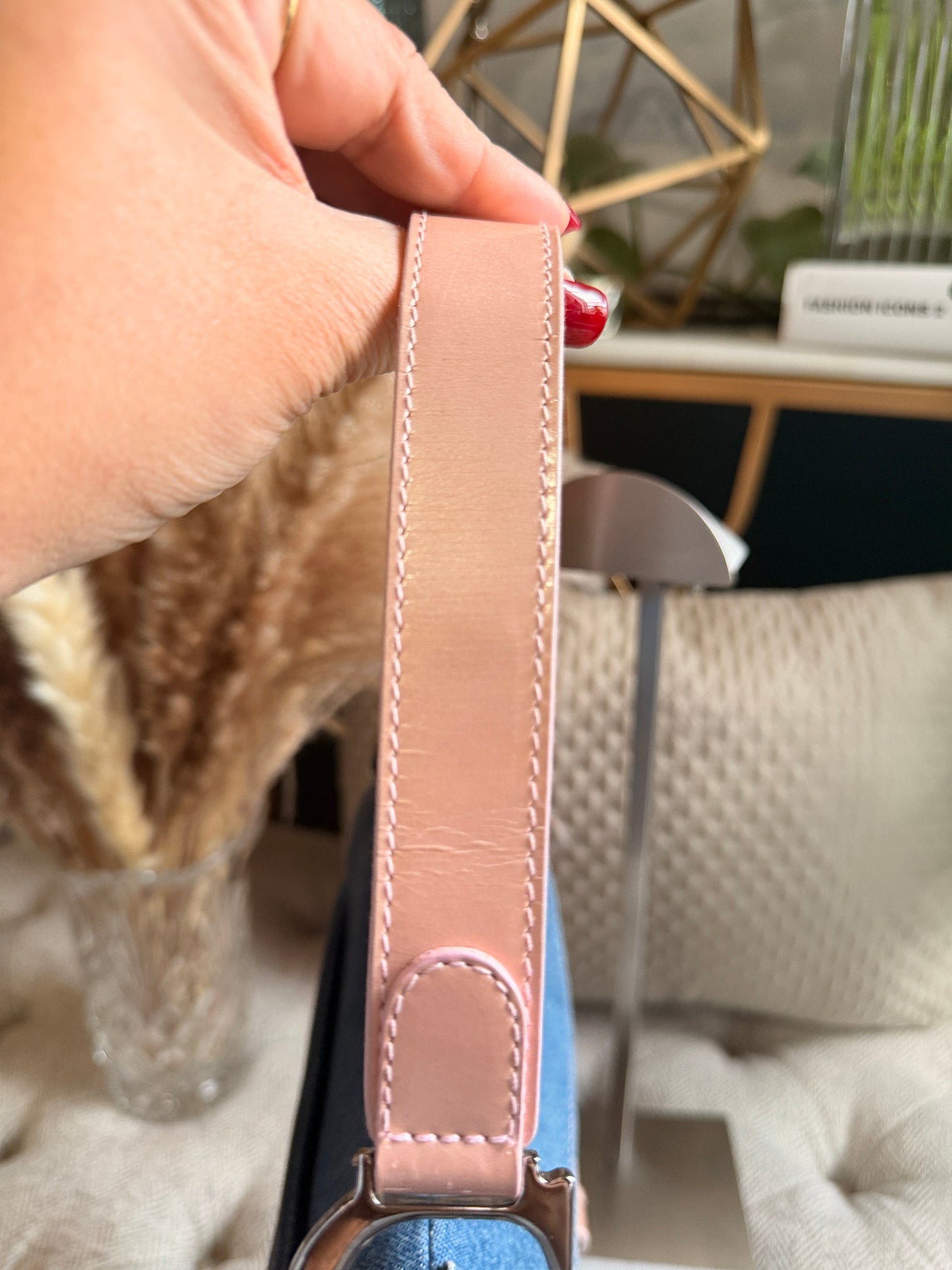 DIOR Vintage Denim Saddle in Medium