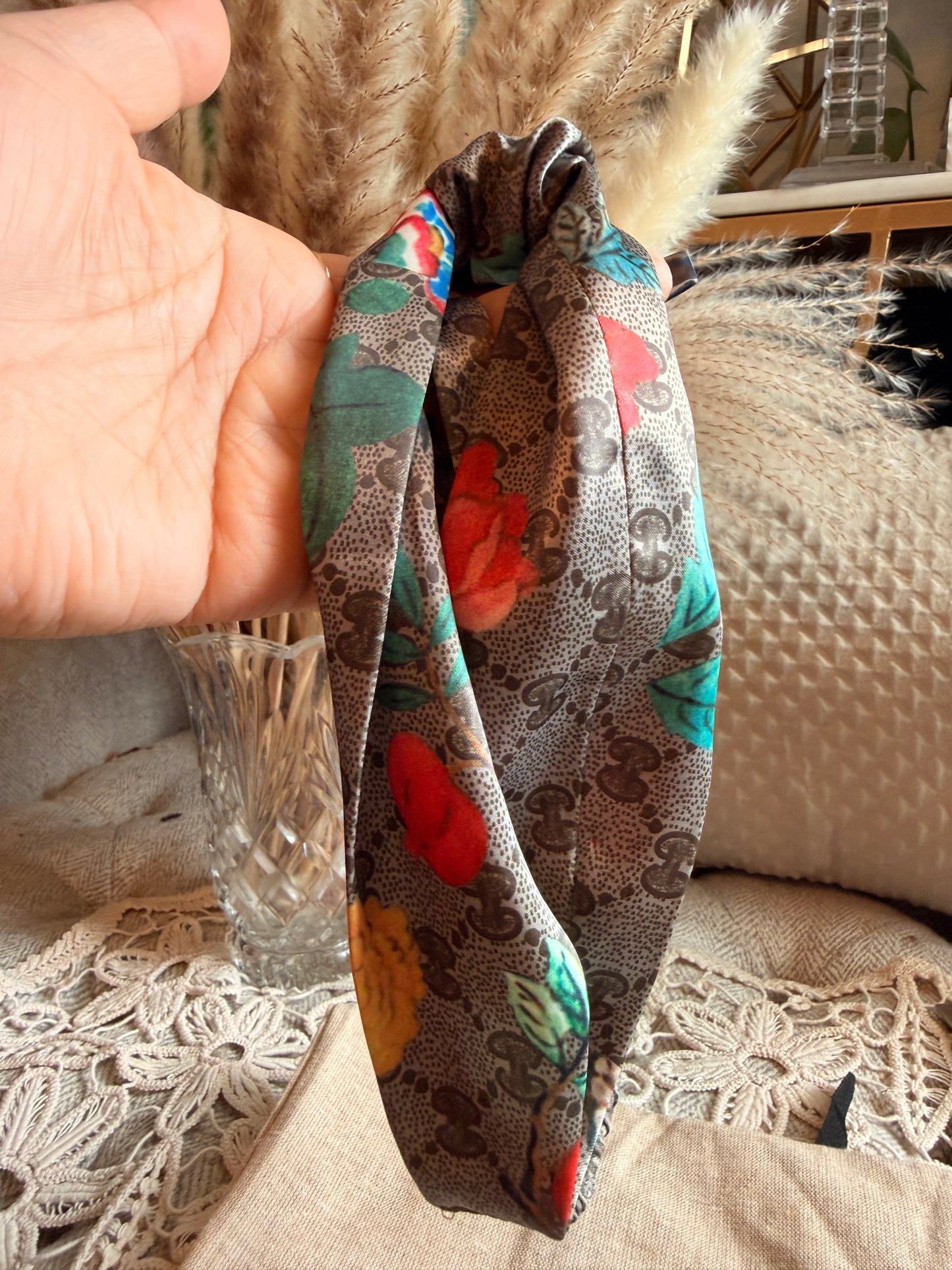 GUCCI

Silk Monogram Tian Print Headband