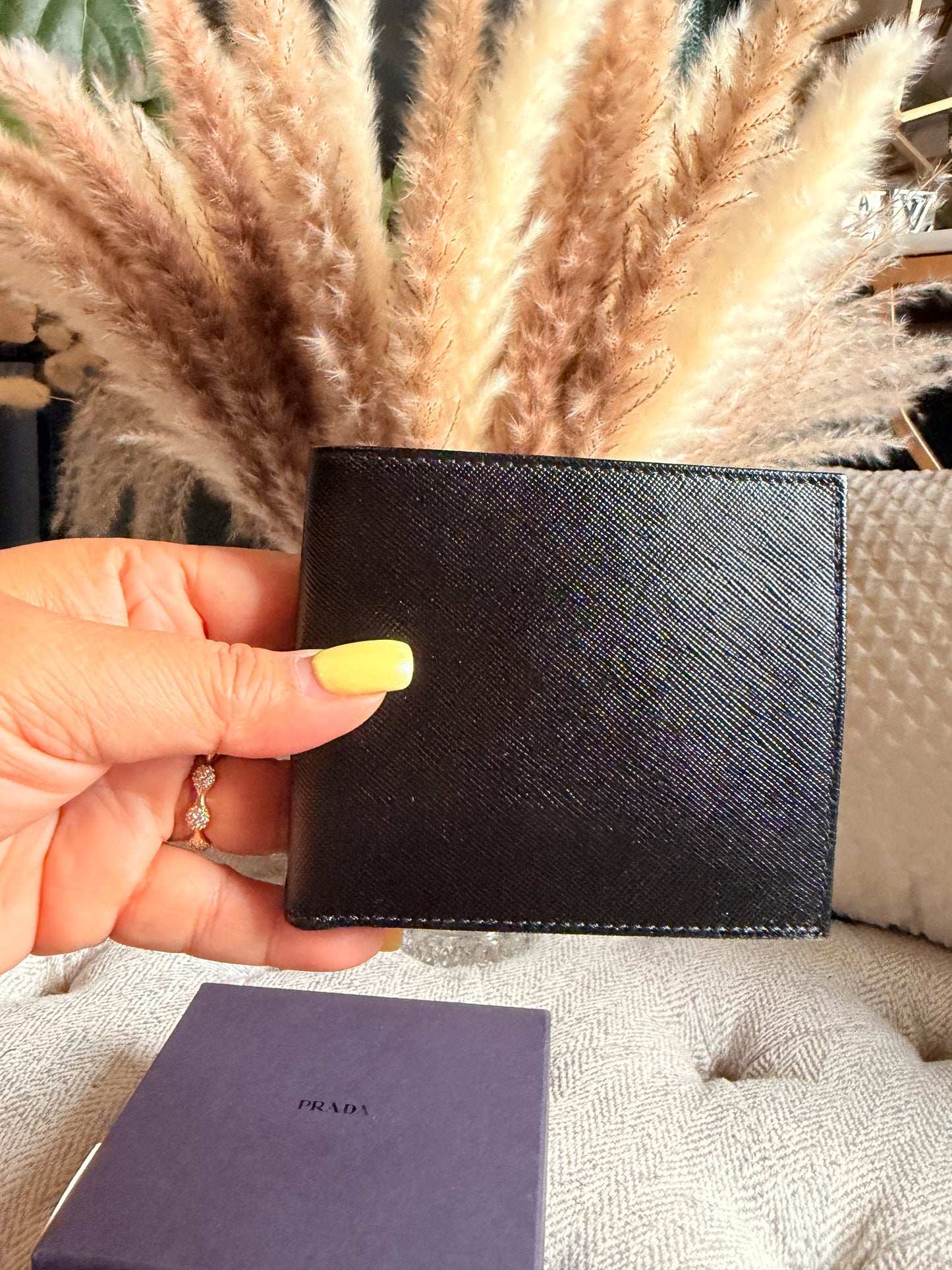 Prada Men’s Wallet in Saffiano Leather