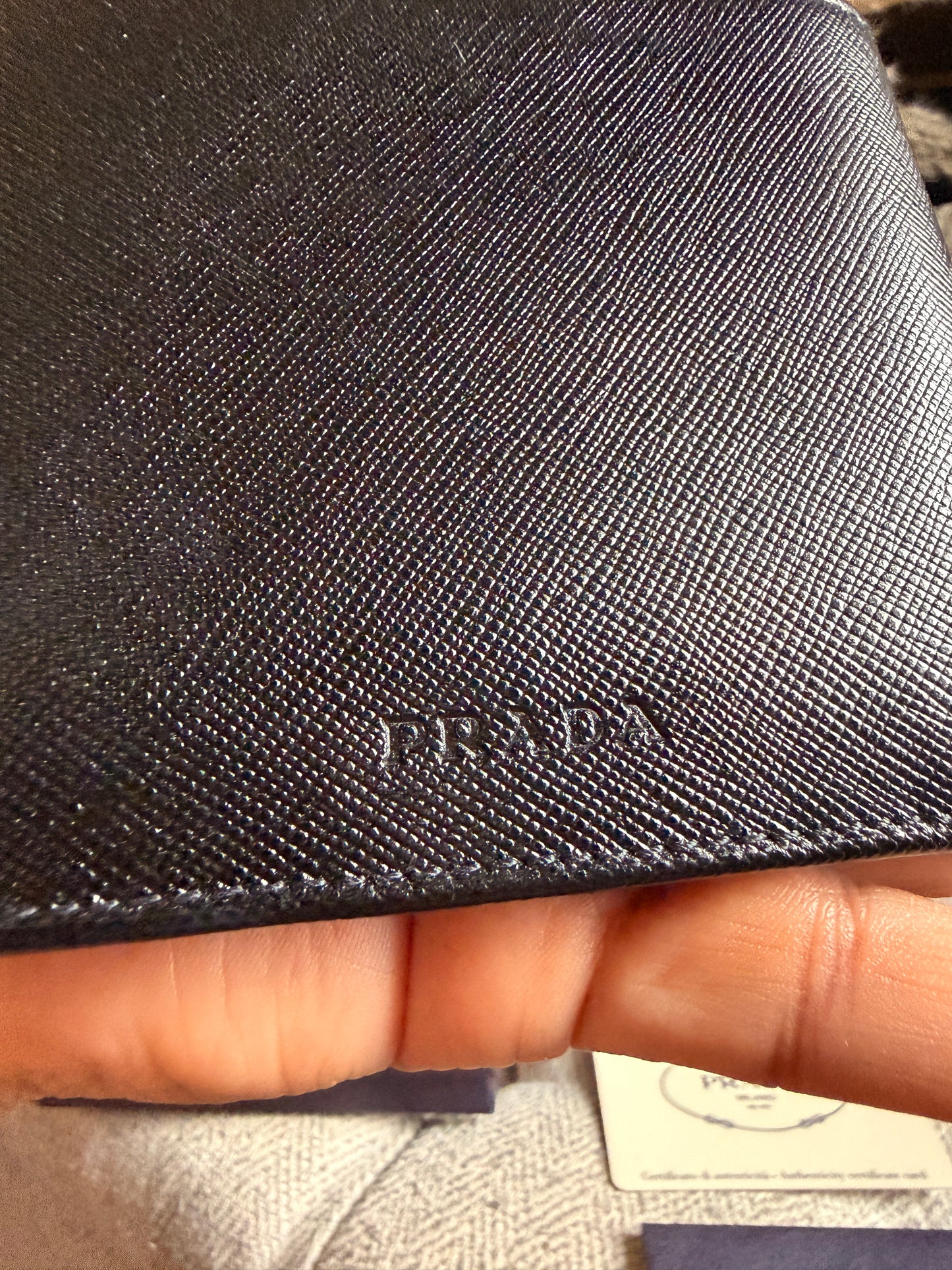 Prada Men’s Wallet in Saffiano Leather