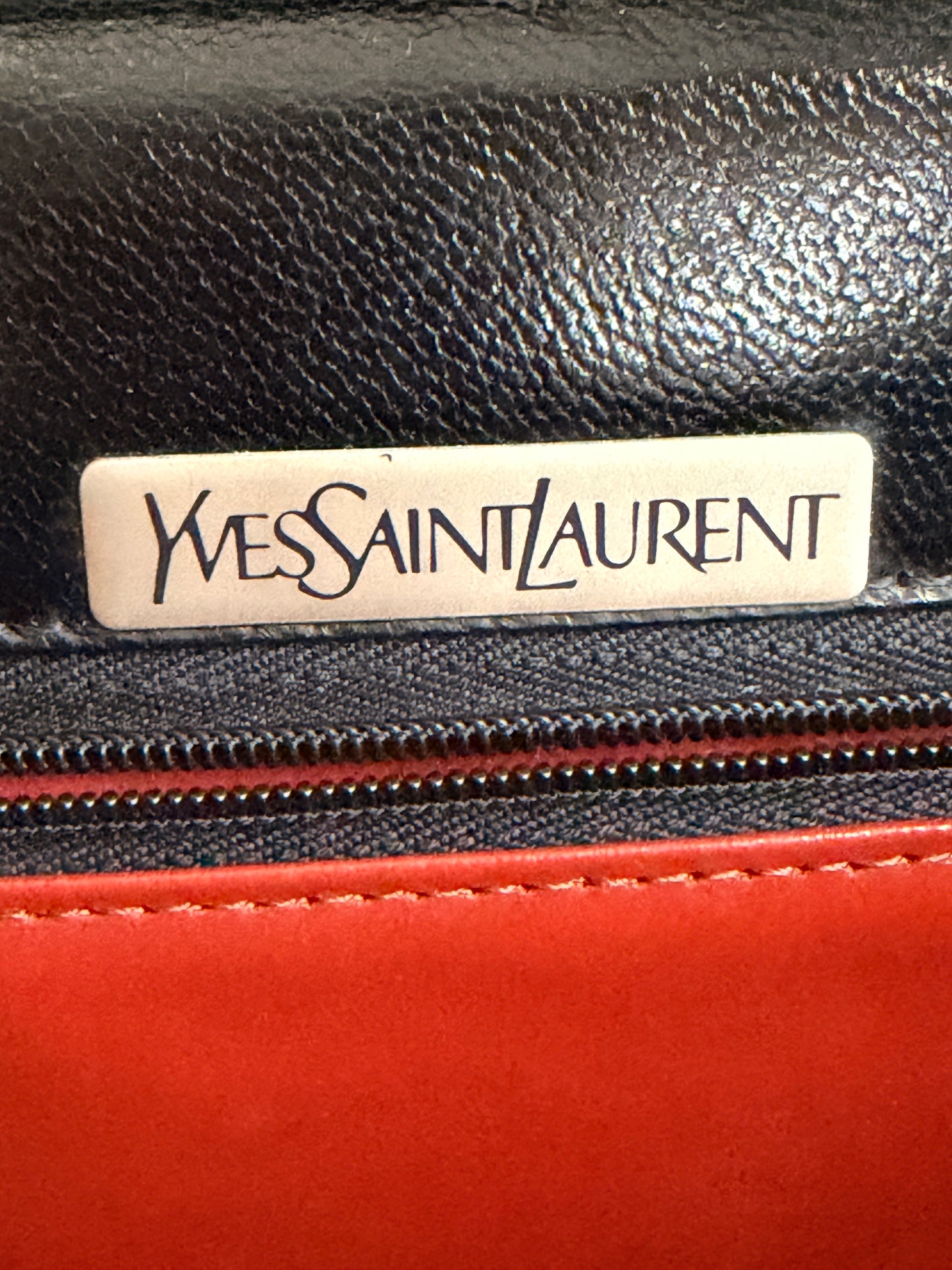 YSL Vintage Leather Shoulder Bag/Clutch