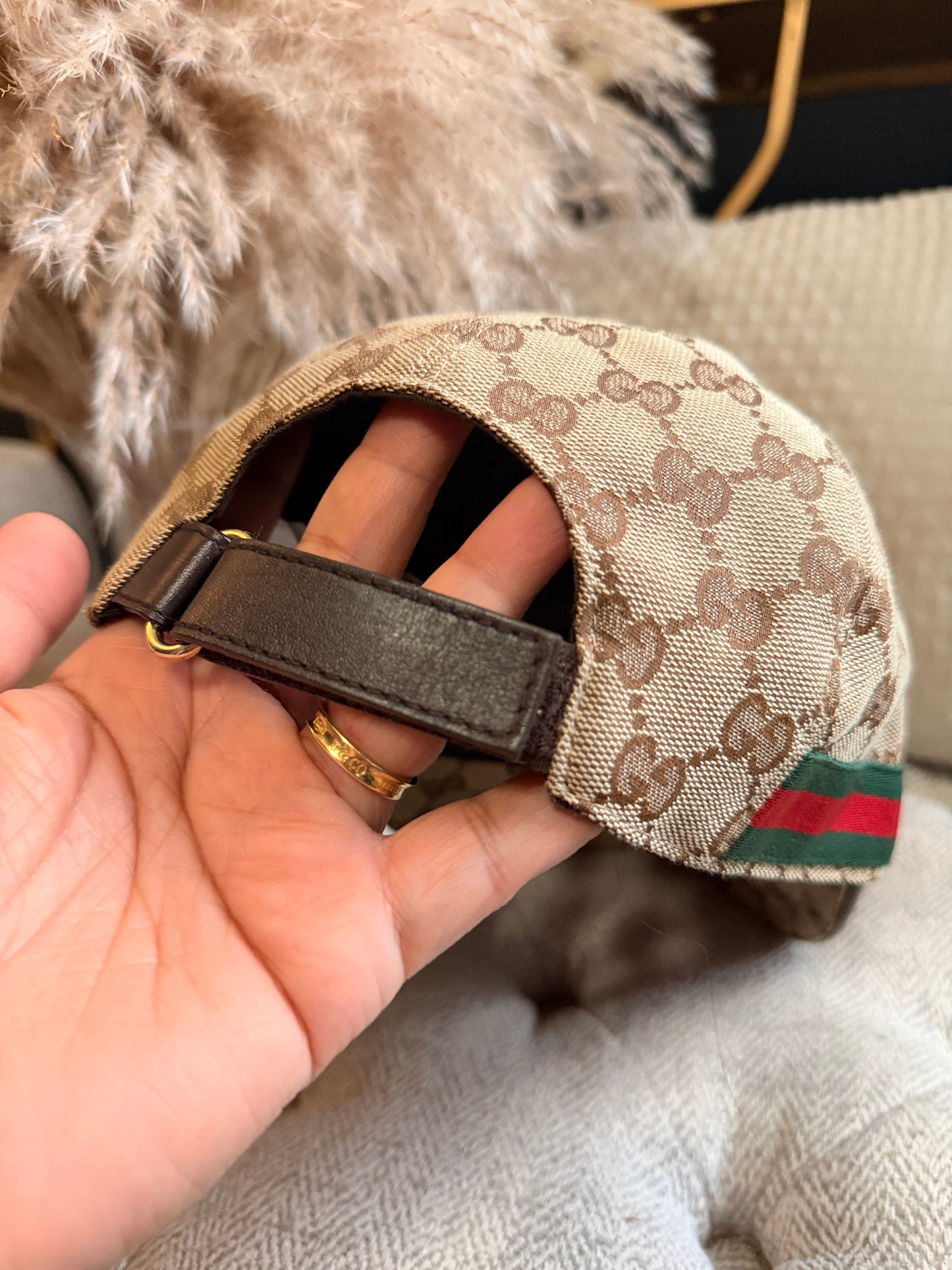 Gucci Cap with Web Detail