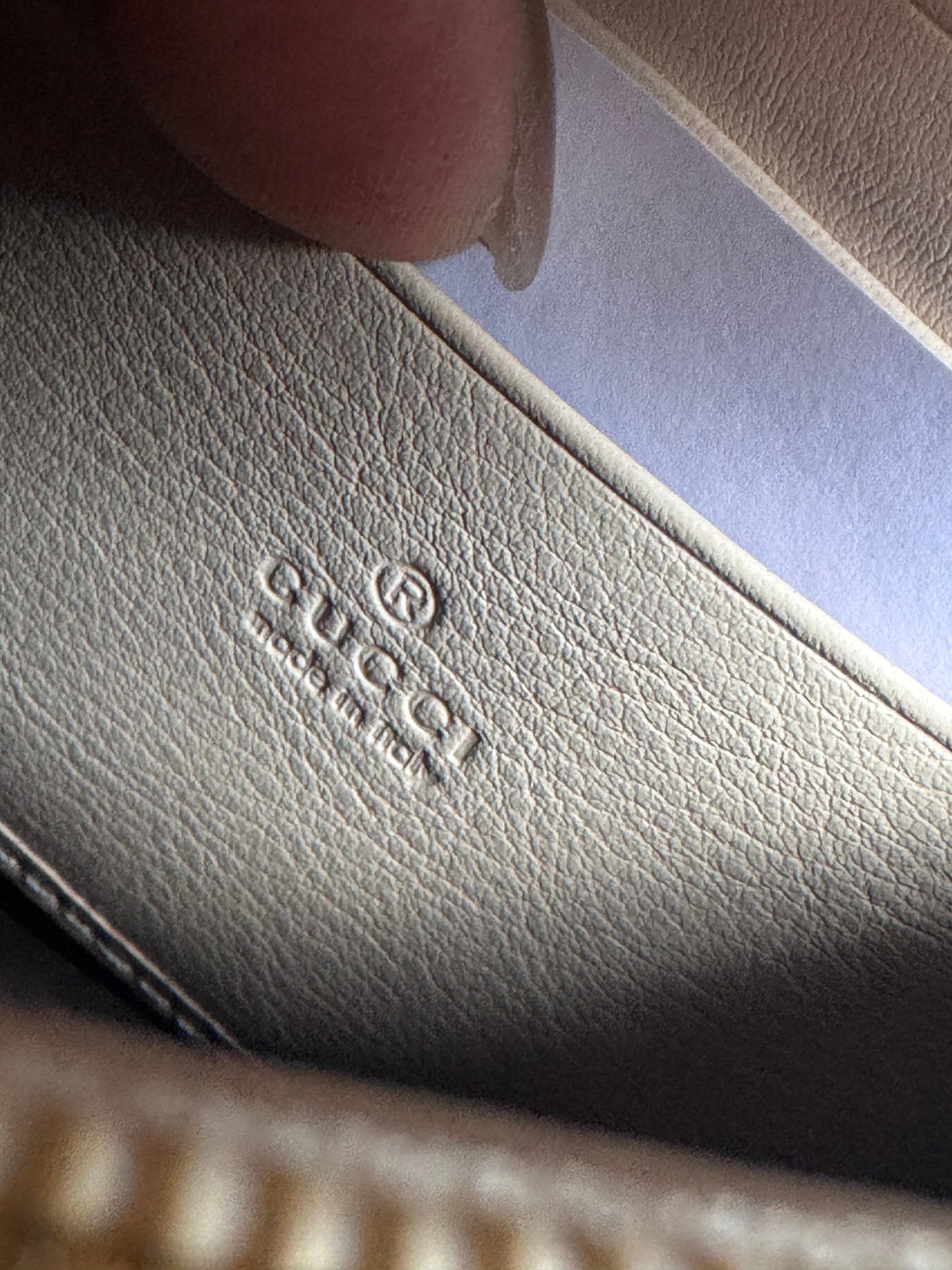 Gucci Blondie Compact Wallet on Chain-Brand NEW in Box