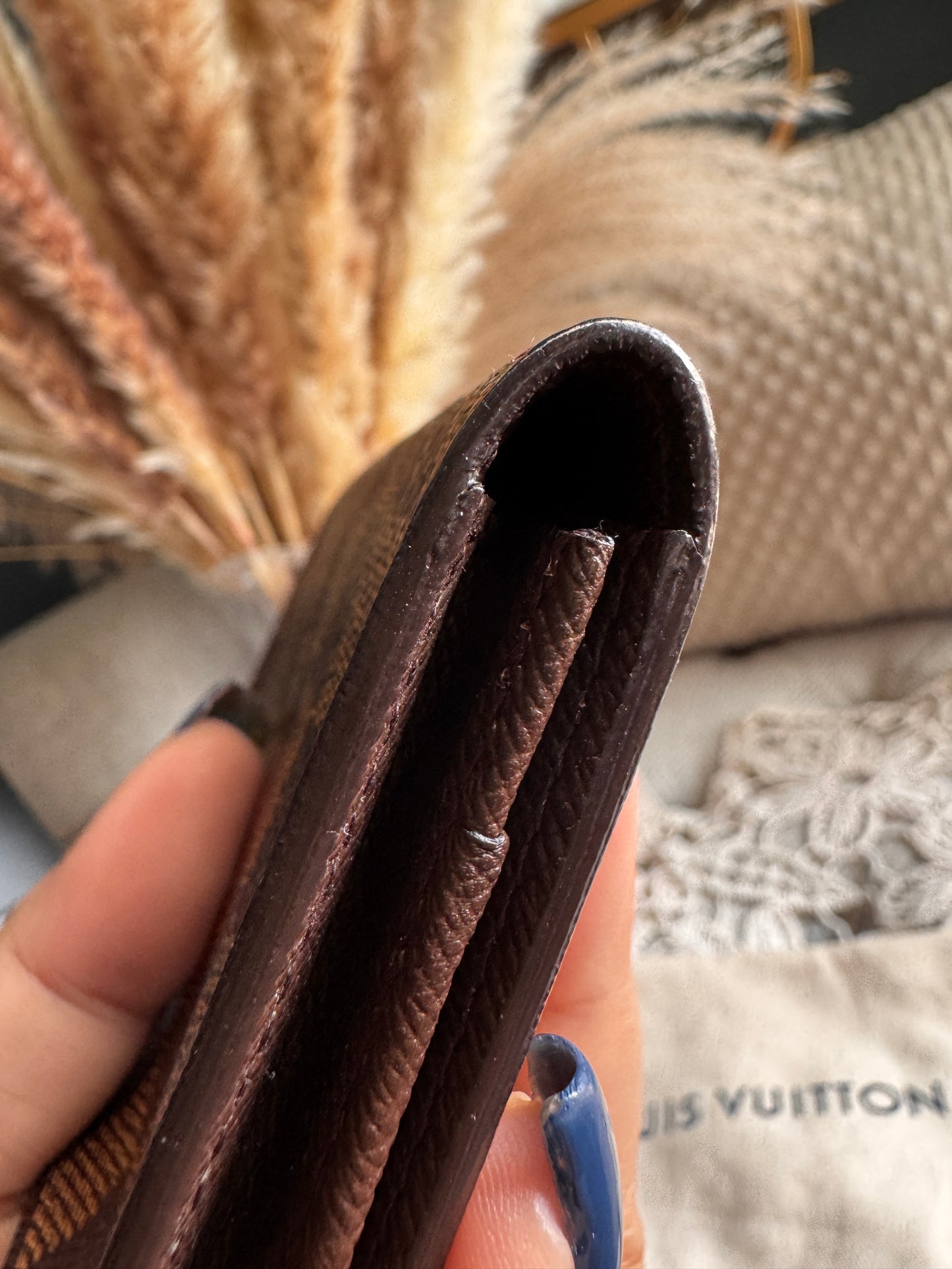 Louis Vuitton Damier Ebene Vintage Bifold