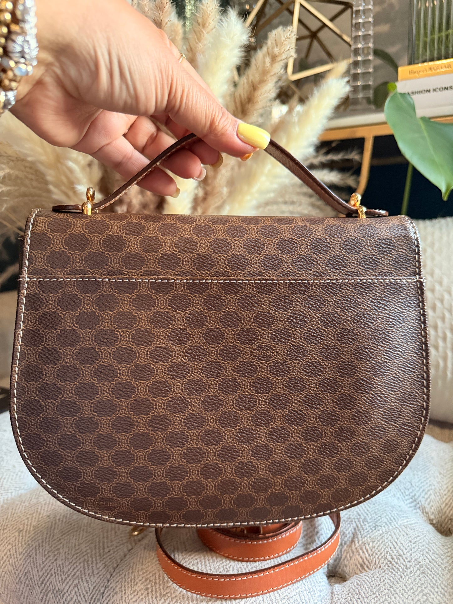Celine Vintage Macadam Crossbody