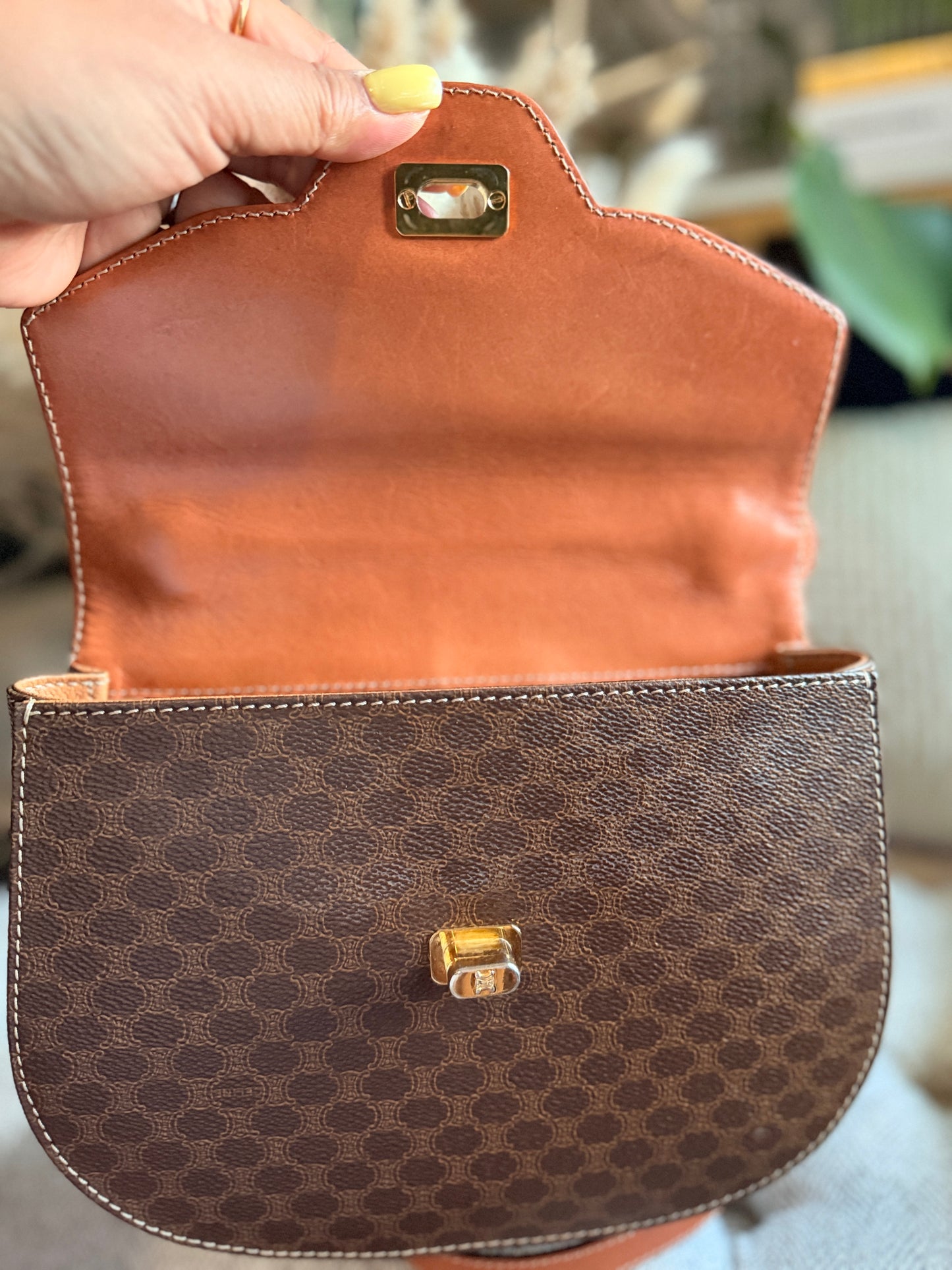 Celine Vintage Macadam Crossbody