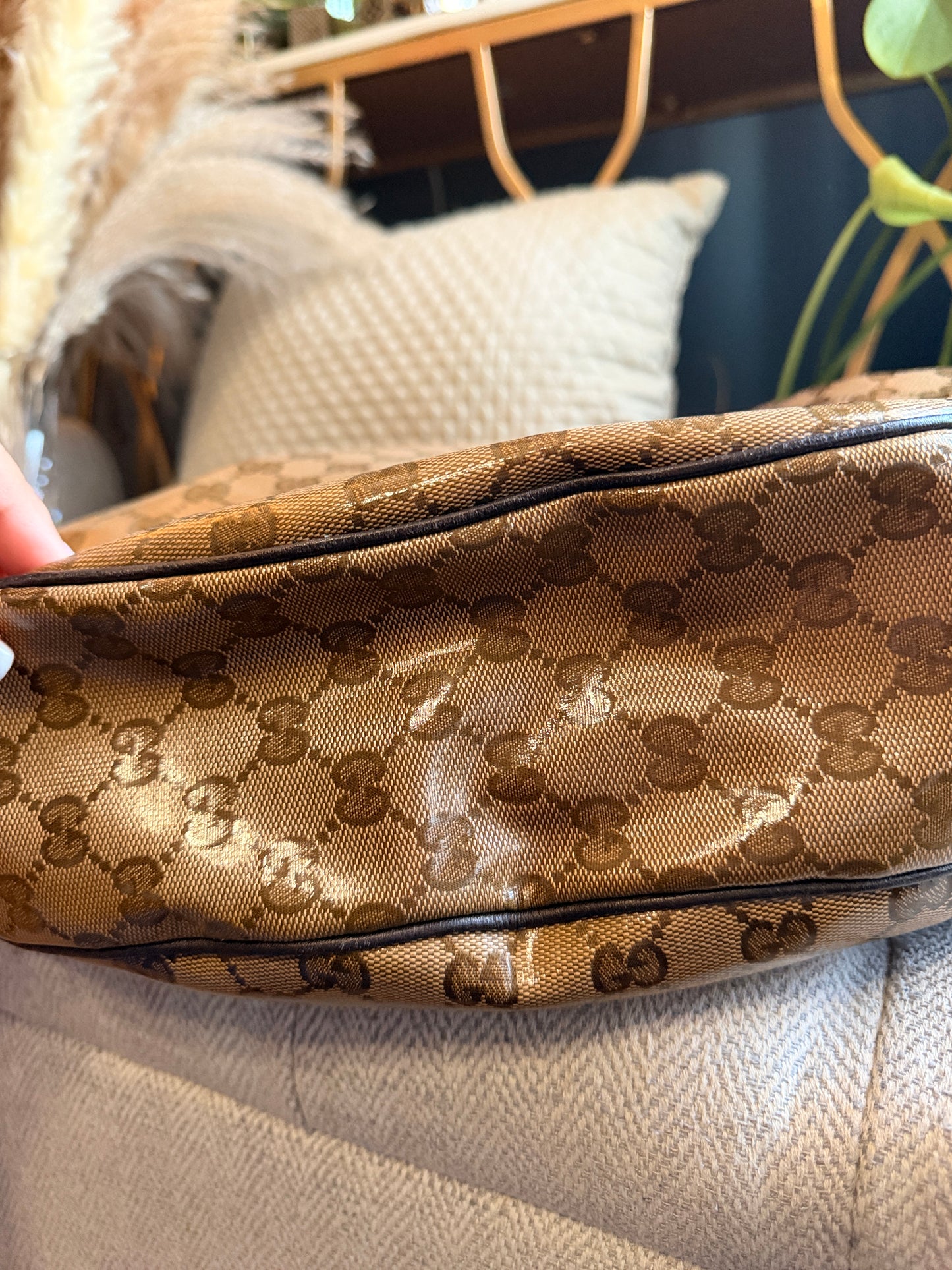 Gucci Vintage Crystal Hobo