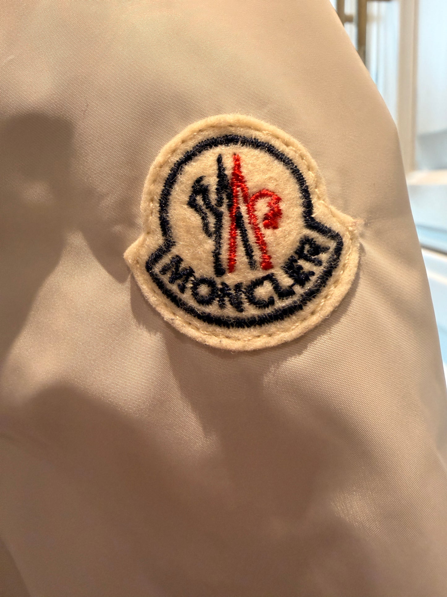Moncler Hooded Windbreaker in size 2