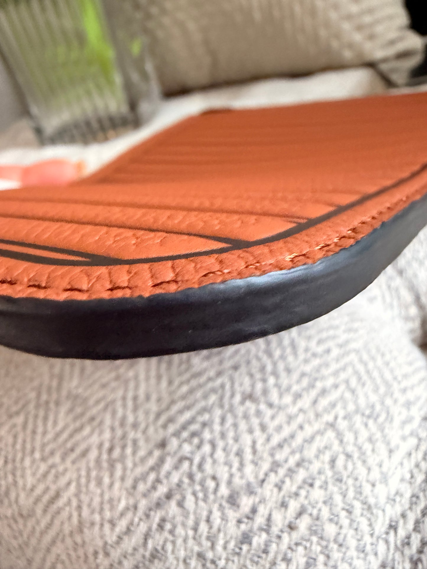 Louis Vuitton Calfskin Inside-Out Neverfull Pouch in Tan