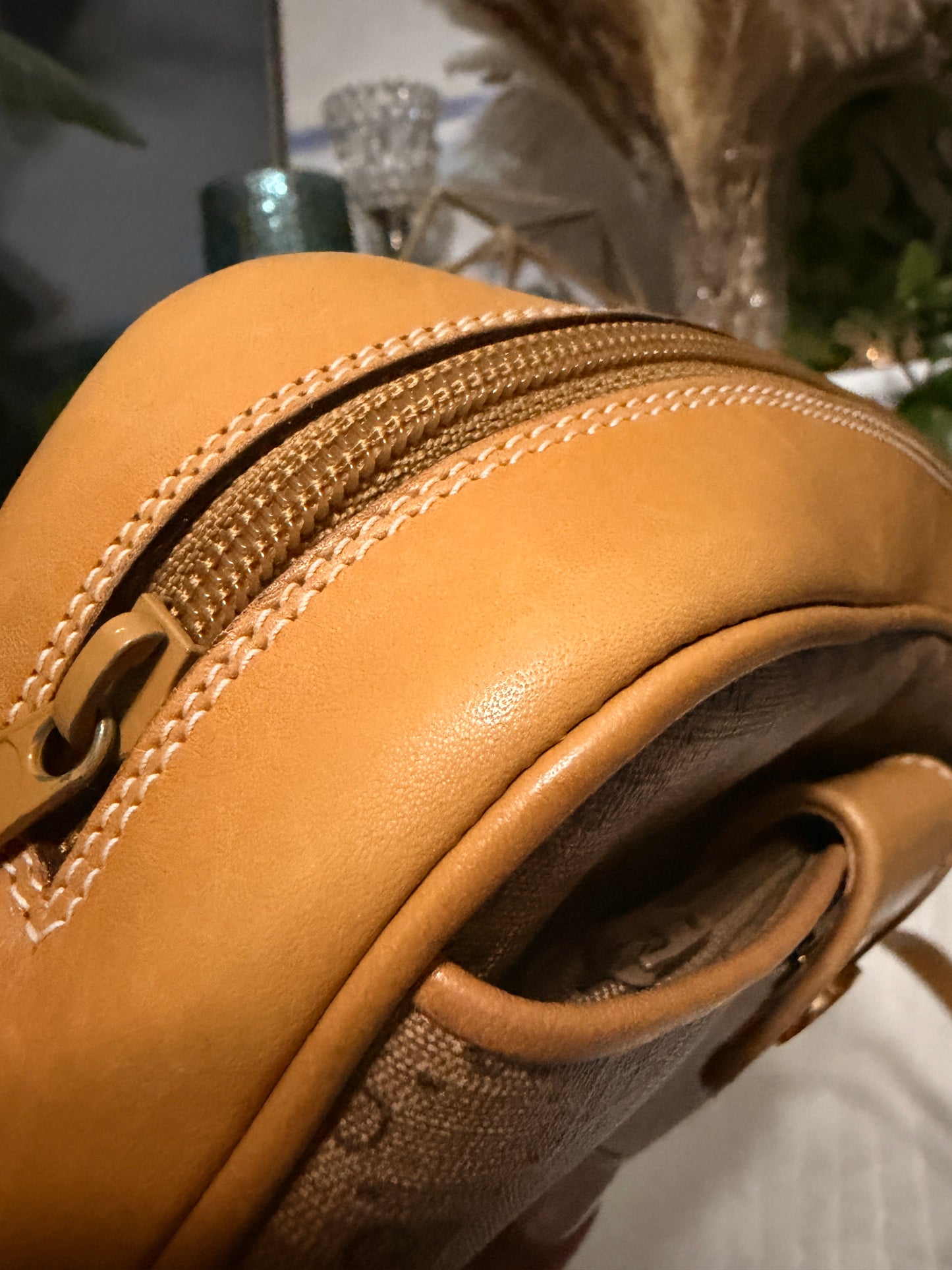 Gucci Vintage Micro GG Camera Bag