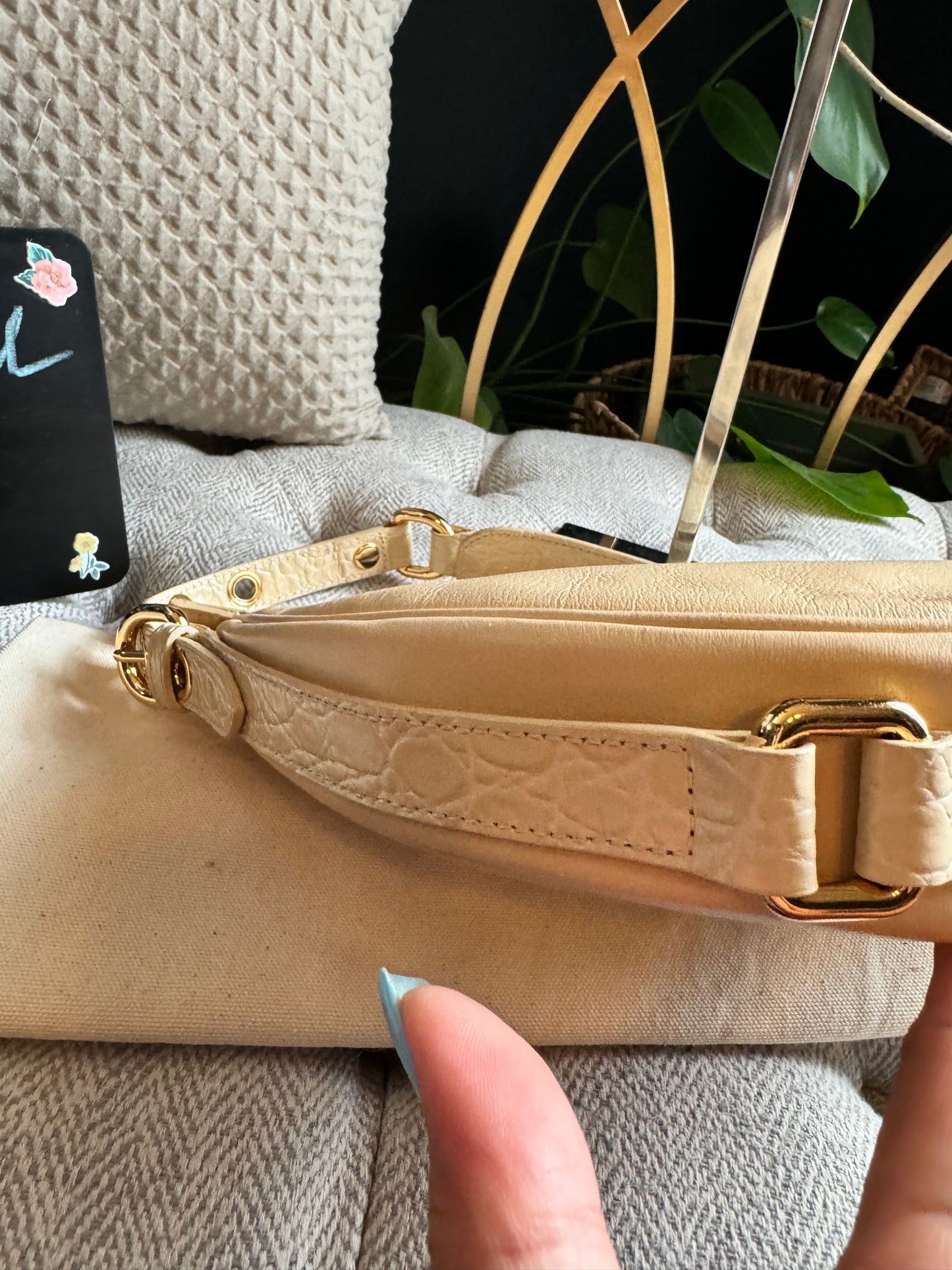 By Far GIB Leather Shoulder bag