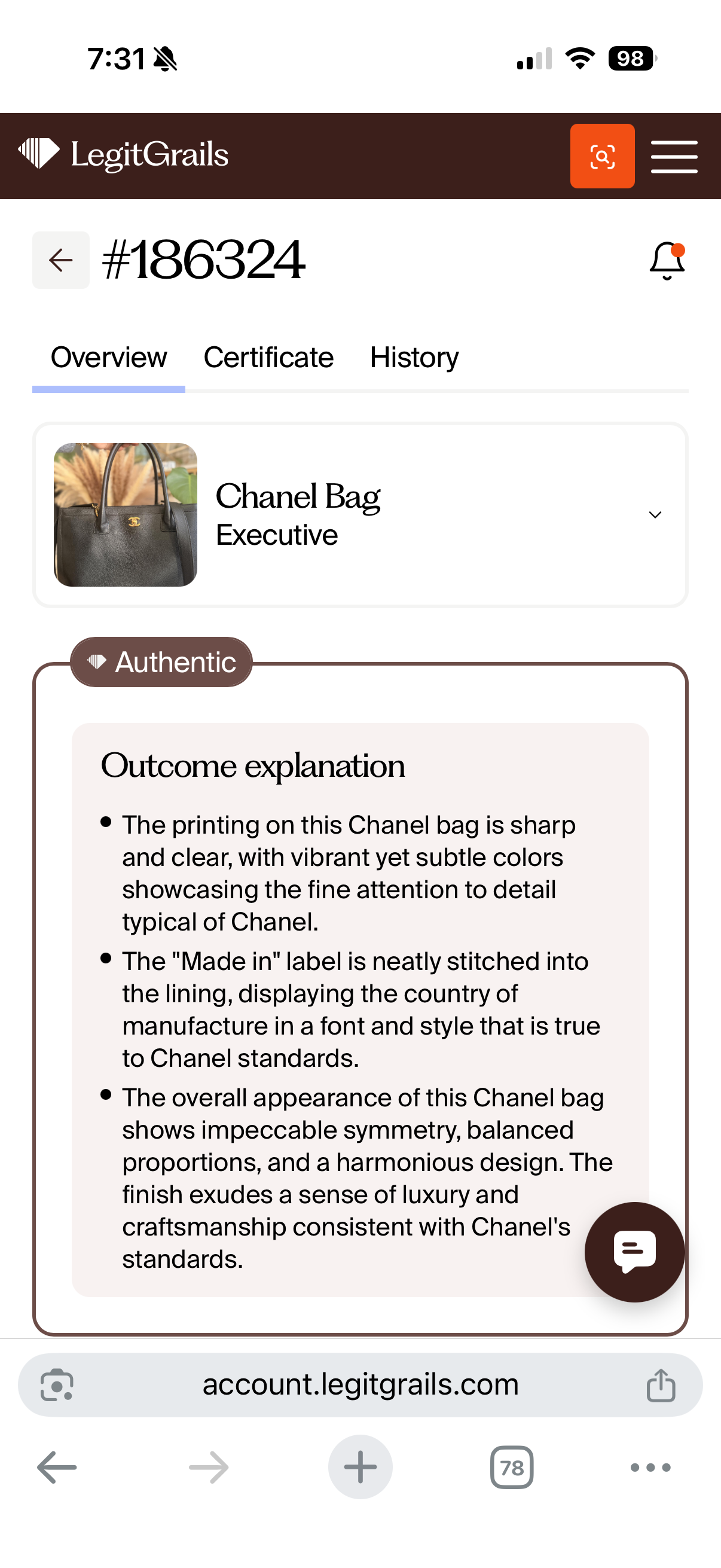 Chanel Executive Cerf Tote