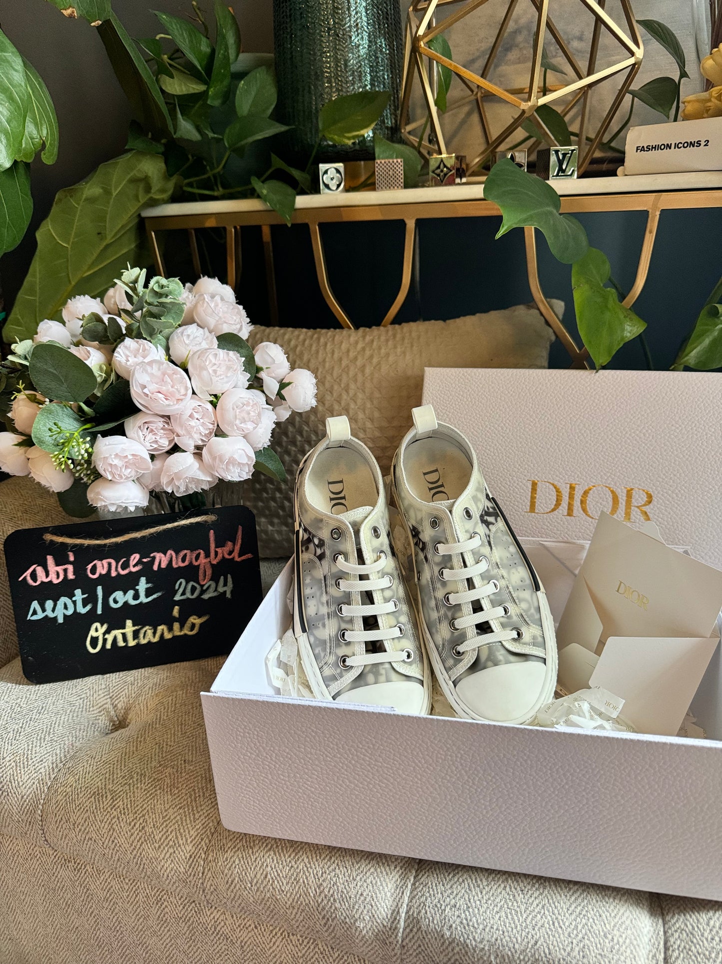 Dior Low-Top B23 Sneakers