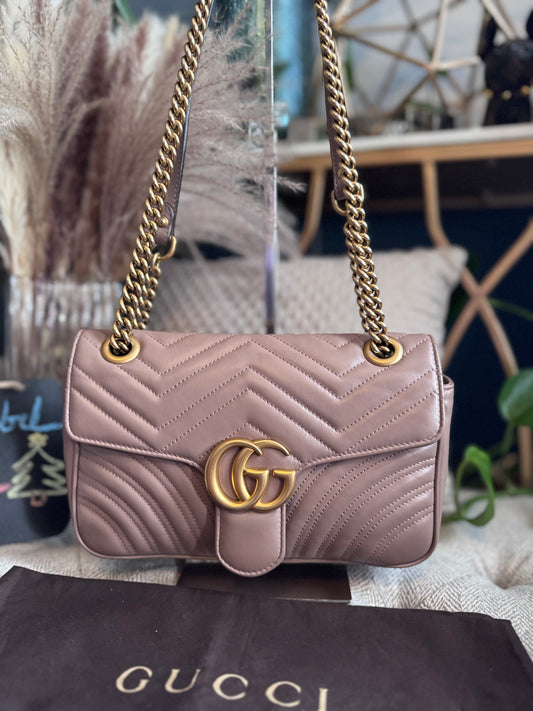 Gucci Small Marmont in Blush