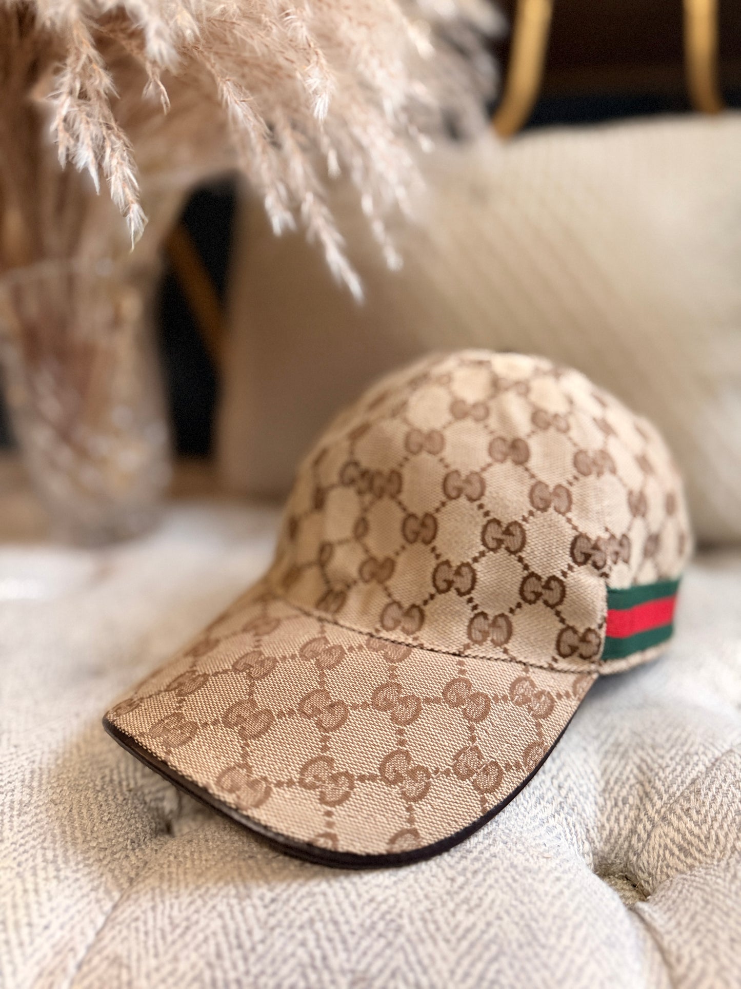 Gucci Cap with Web Detail