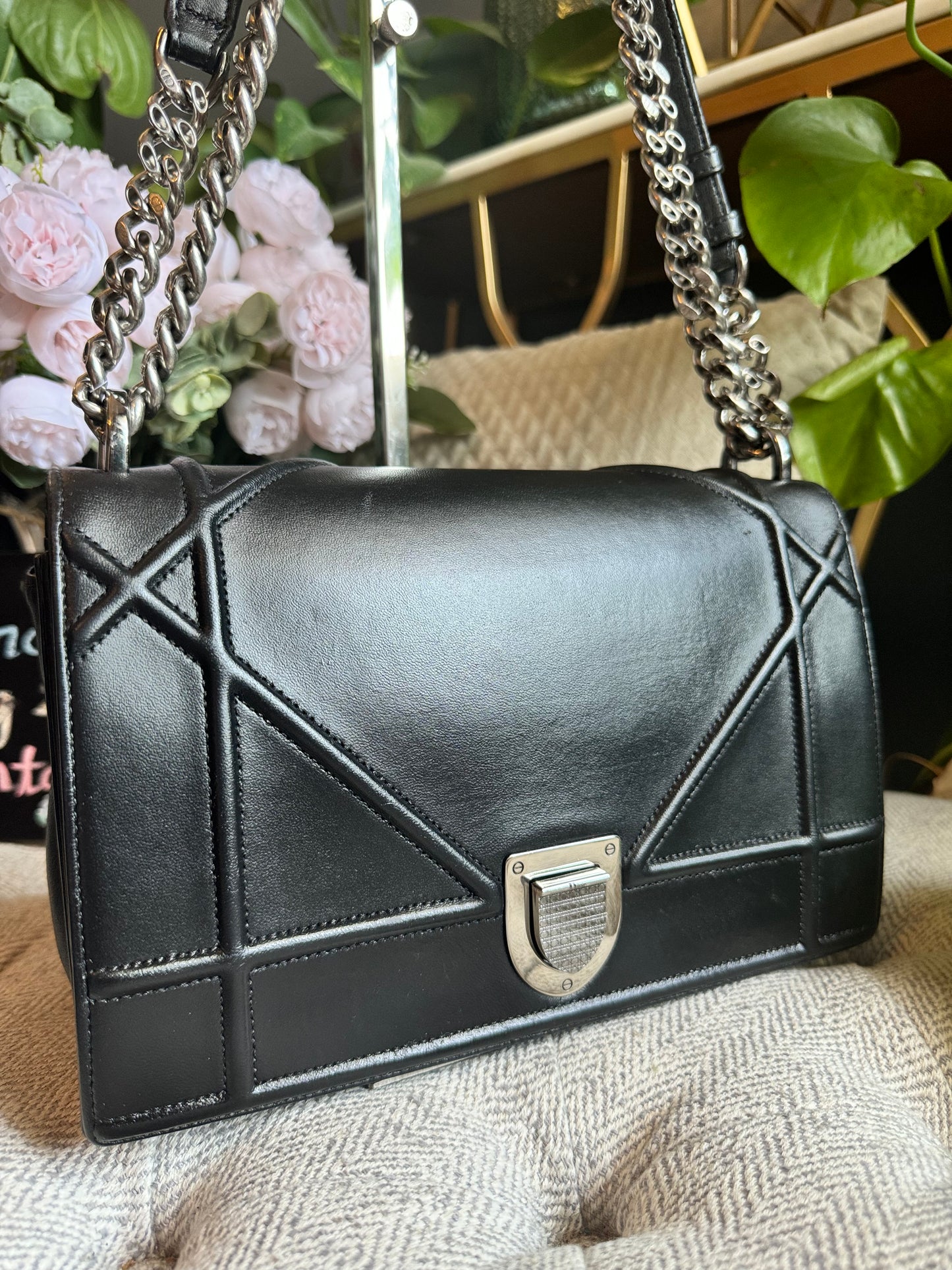 Dior Medium Diorama in Black