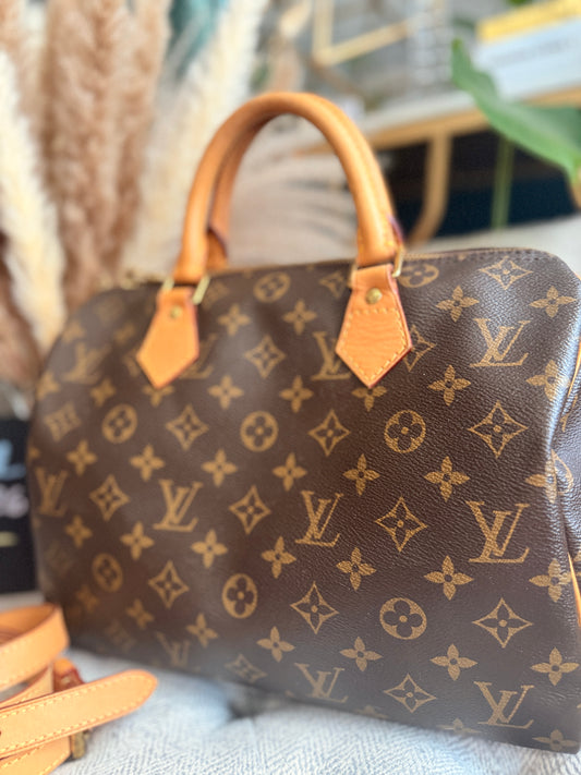 Louis Vuitton Speedy 30 Bandouliere in Monogram