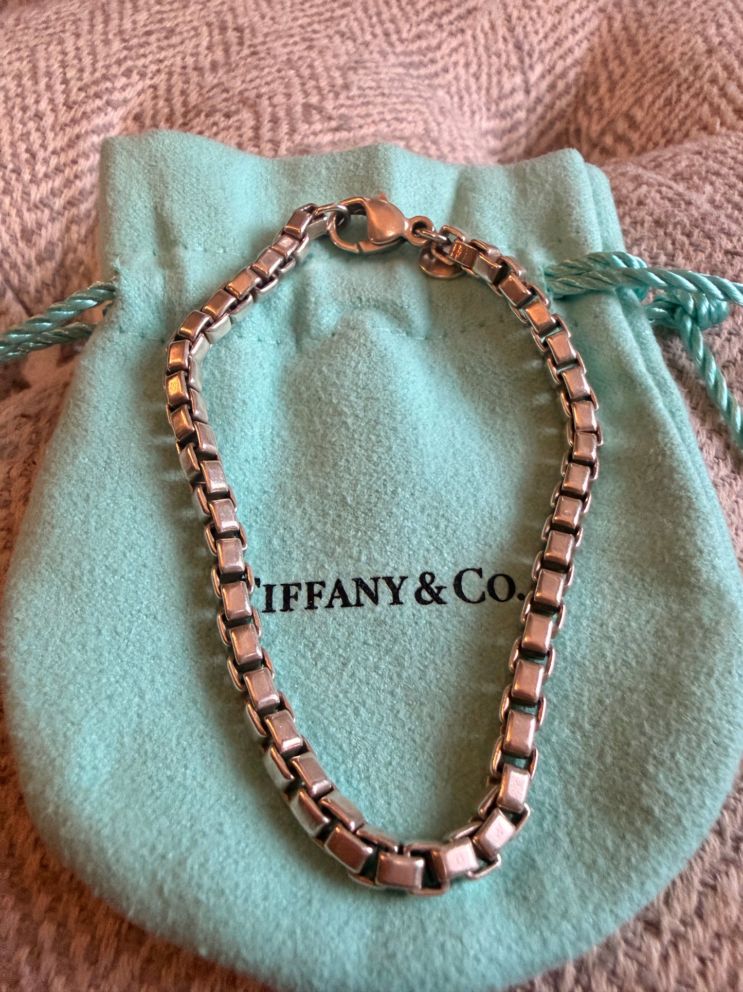Tiffany & Co Venetian Link Bracelet in Sterling Silver 925