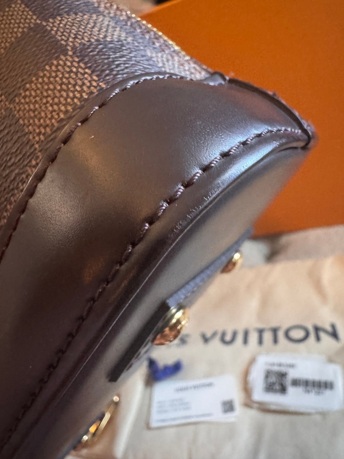Louis Vuitton Alma BB in Damier Ebene