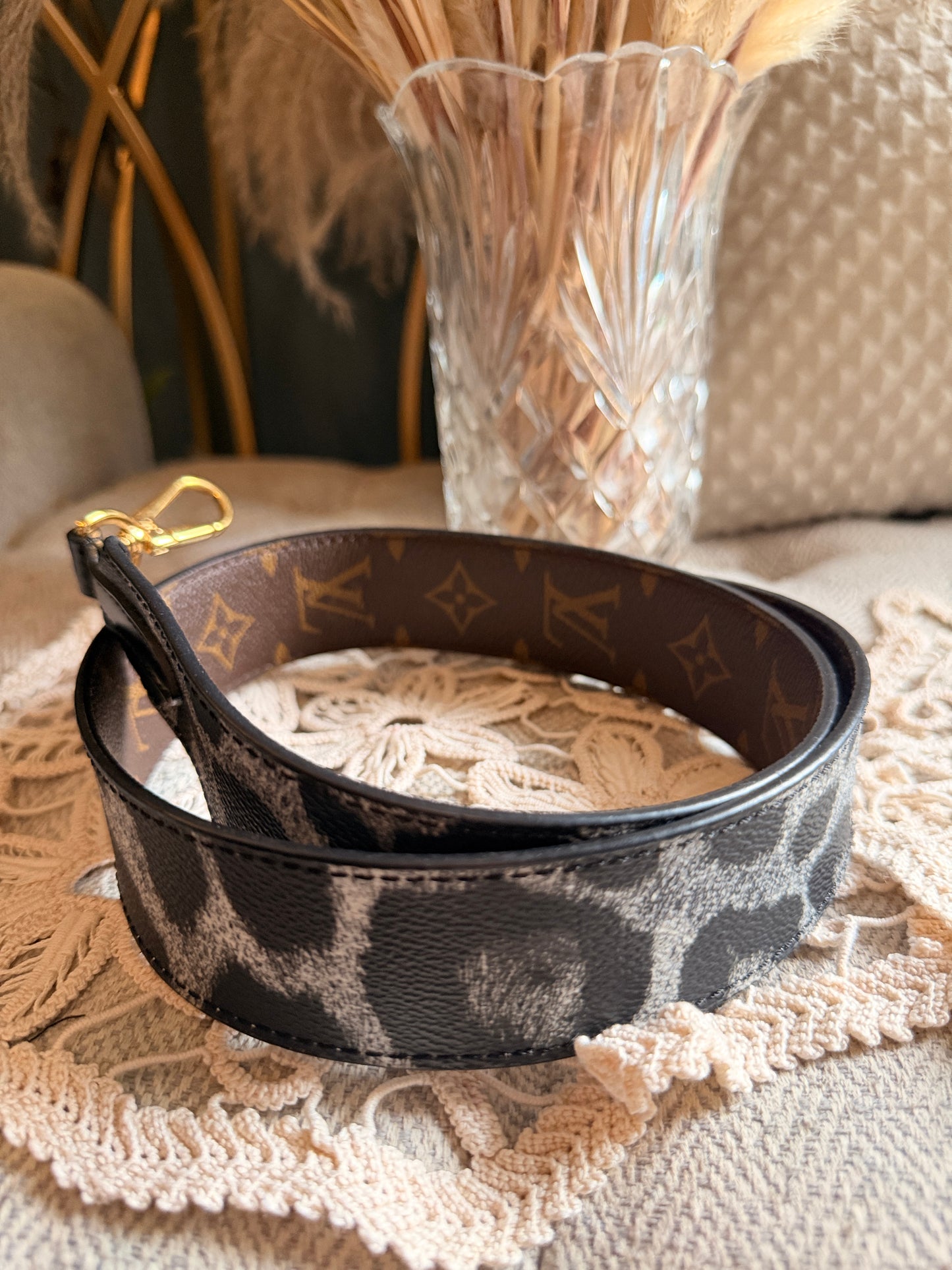 Louis Vuitton LIMITED EDITION Monogram Animal Bandouliere Shoulder Strap