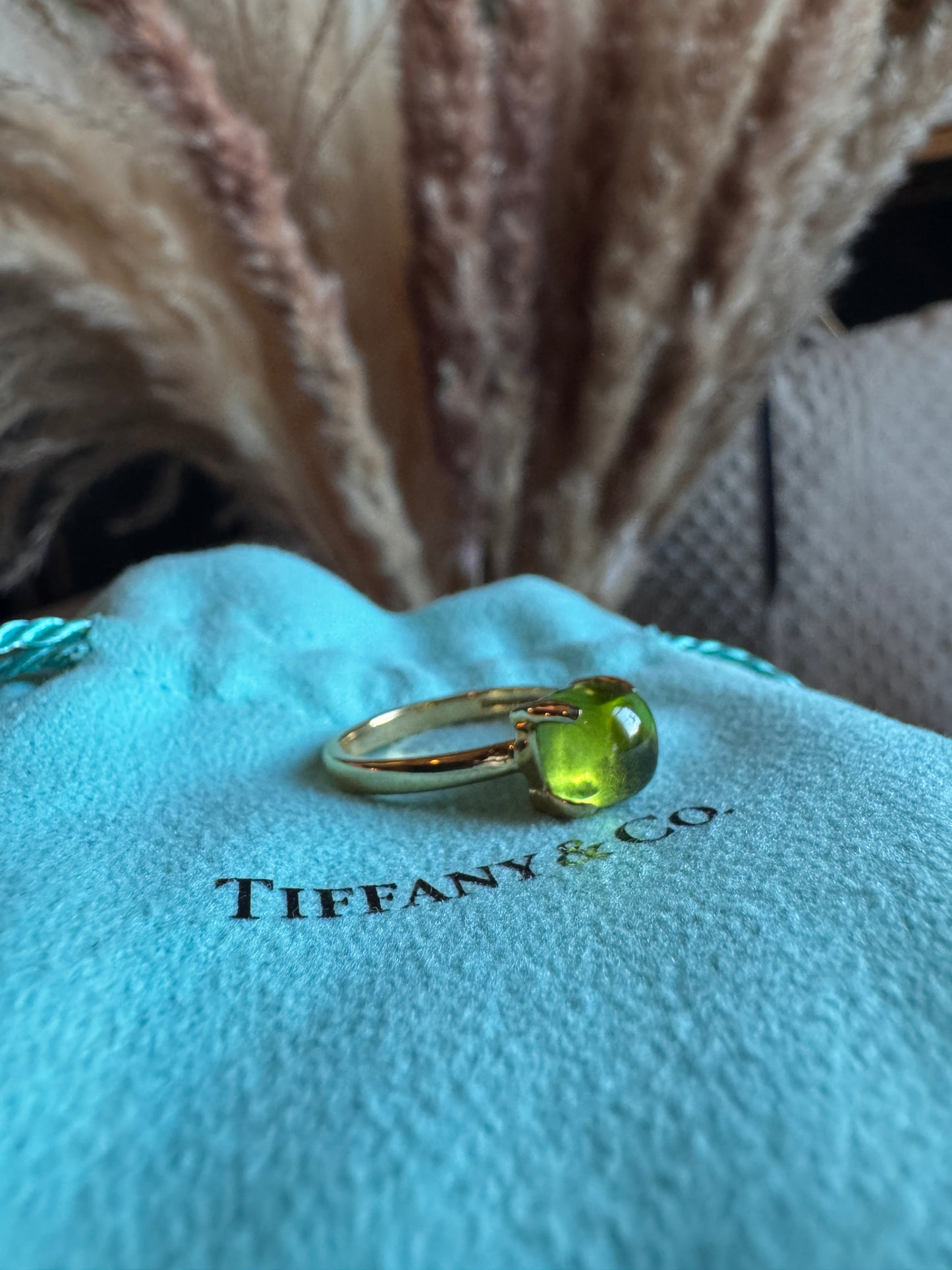 Tiffany & Co.Retired Sugar Stack Ring in Peridot