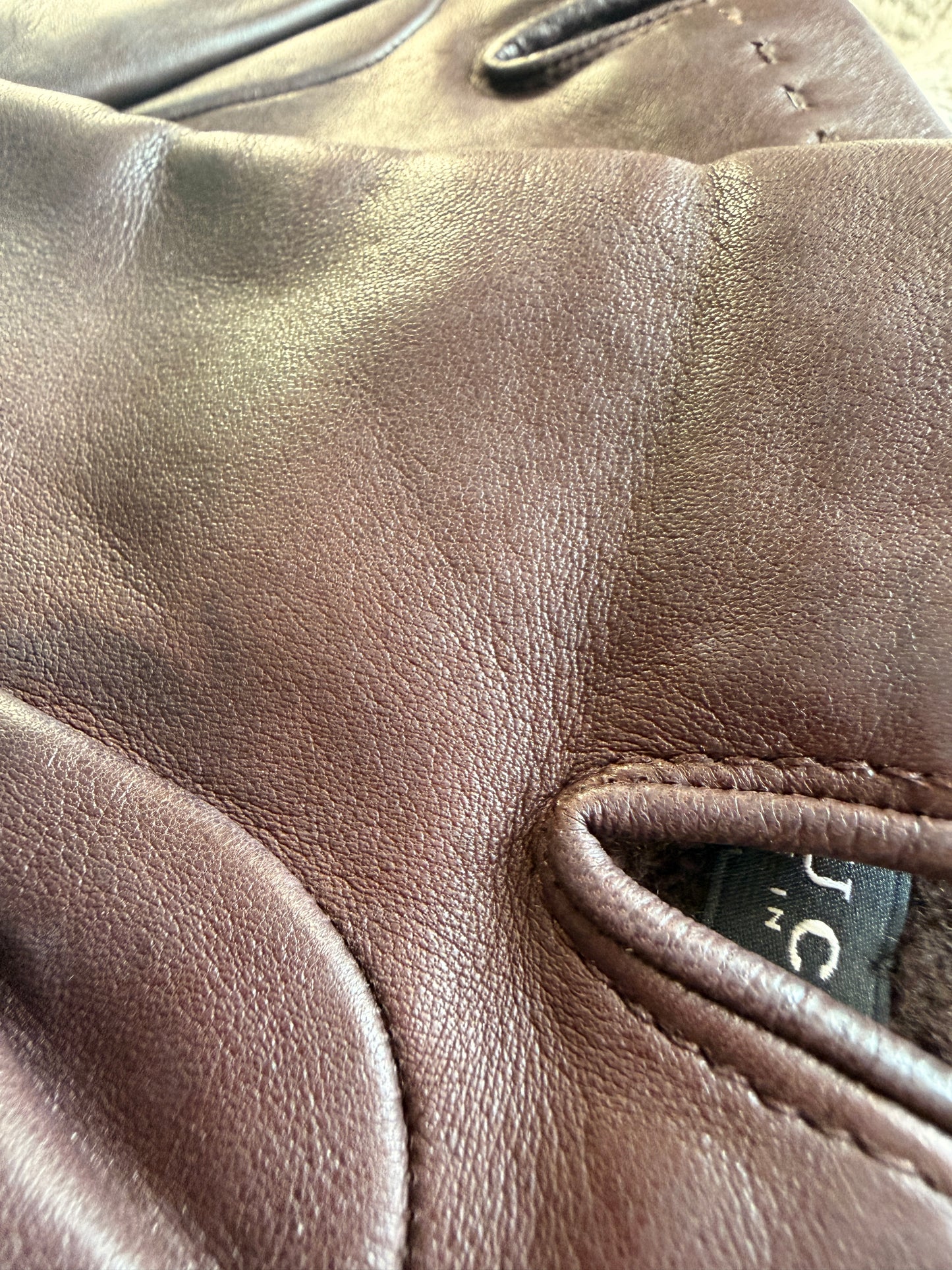 Gucci Leather Gloves