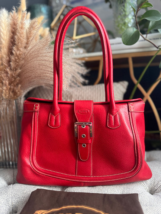 Tod’s Vintage Leather Shoulder Bag