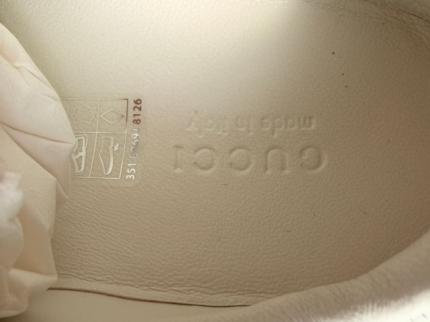 New in Box Gucci Re-Web Sneakers Pink/White | Size 37 | Brand New in Box