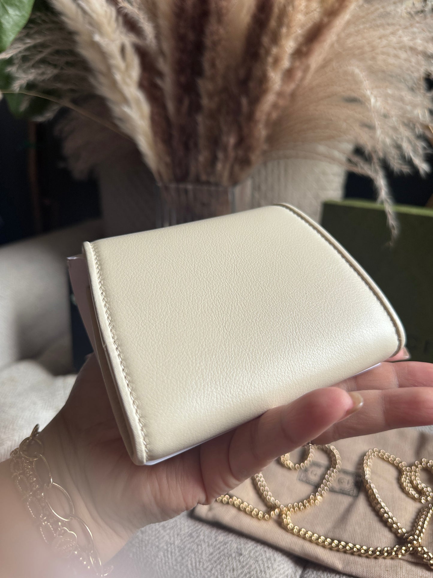 Gucci Blondie Compact Wallet on Chain-Brand NEW in Box