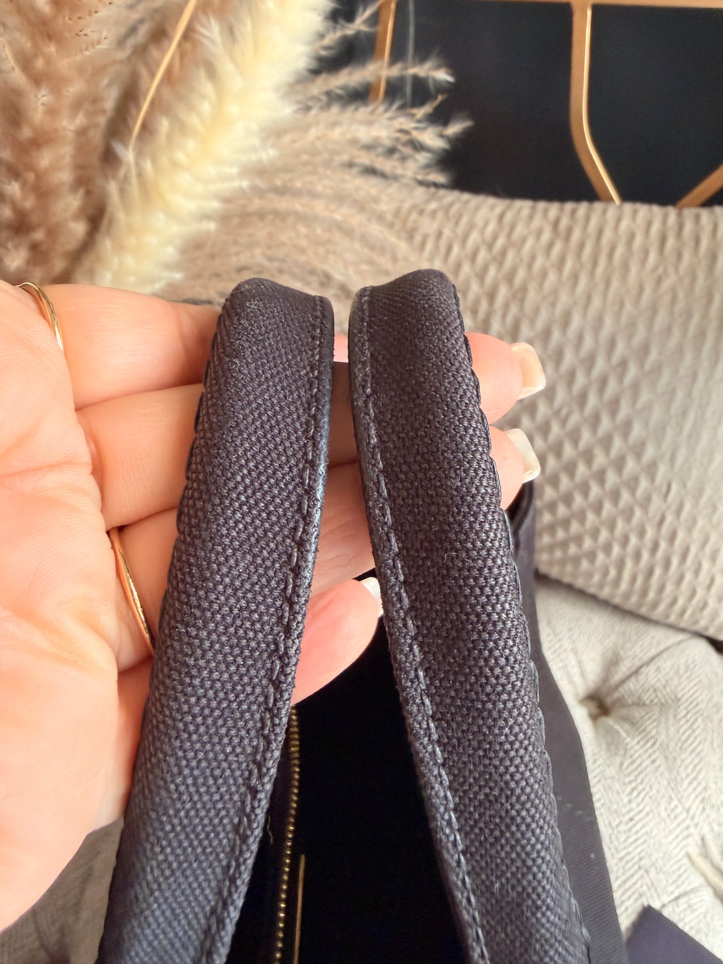 Prada Canapa Small Tote