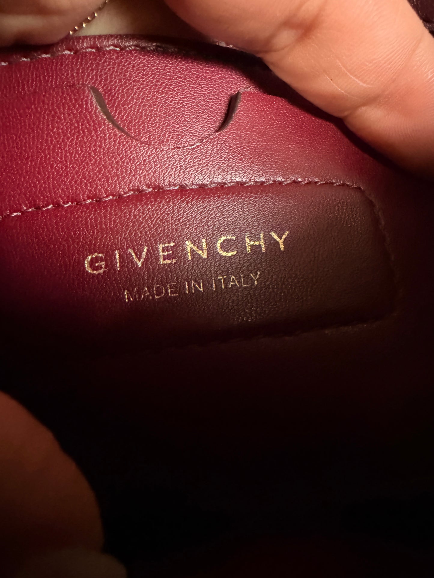 Givenchy Eden in Croc Embossed Calfskin