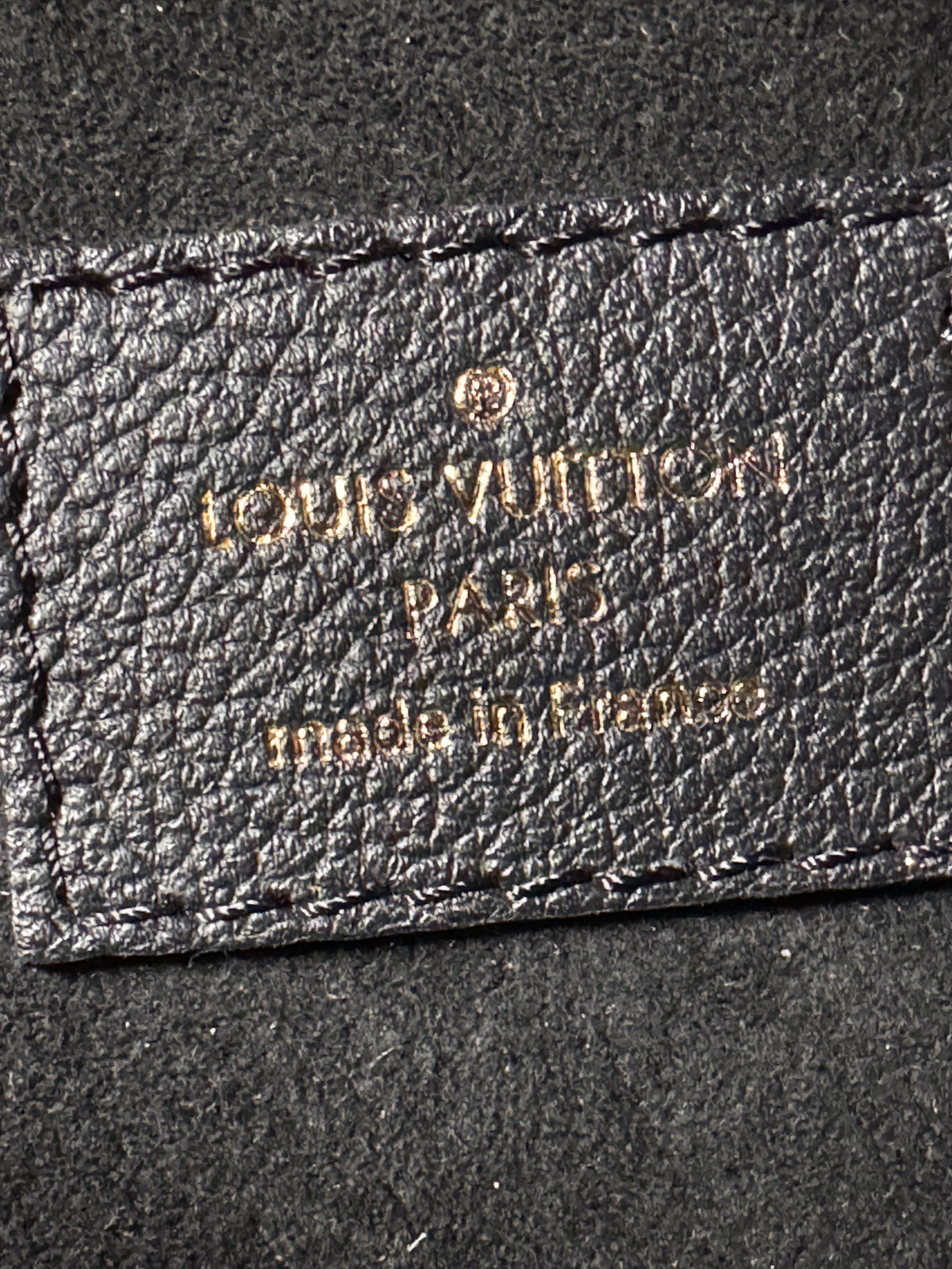 Louis Vuitton Victoire in Monogram and Black Calfskin